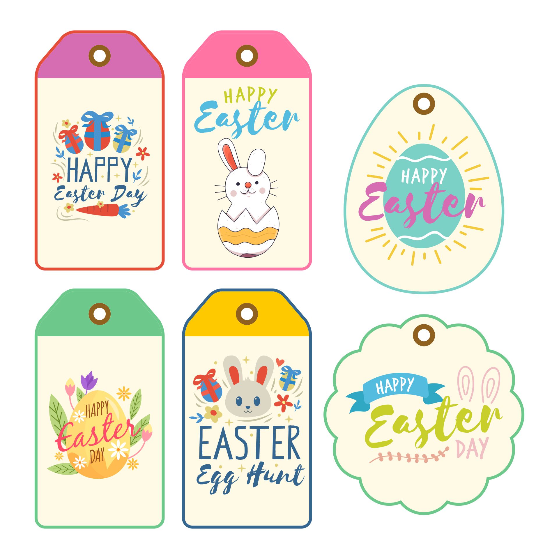 Printable Easter Gift Tags