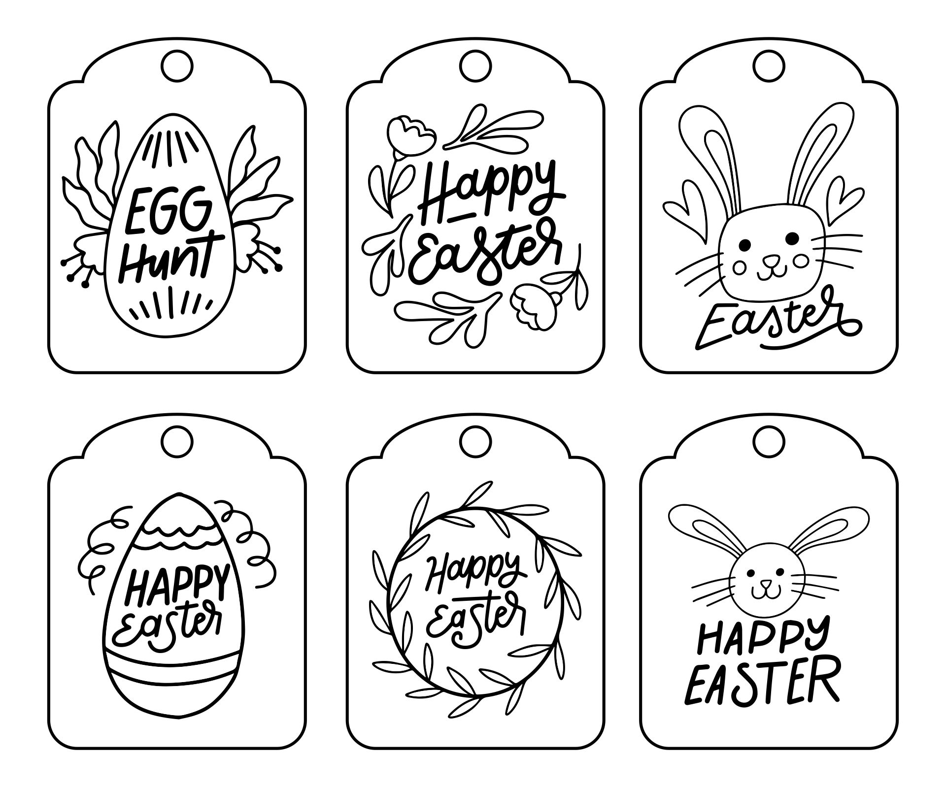 Printable Scripture Gift Tags For Easter
