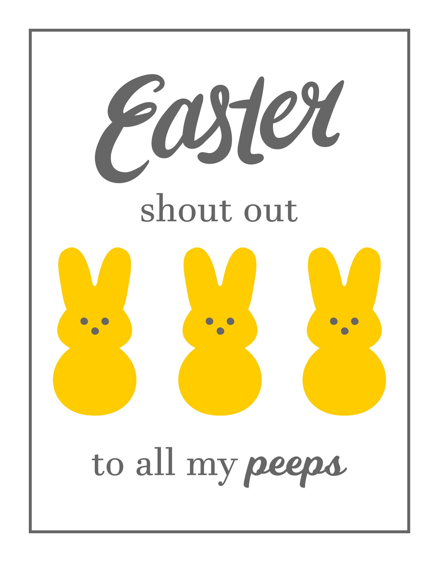 Funny Easter Cards Printable