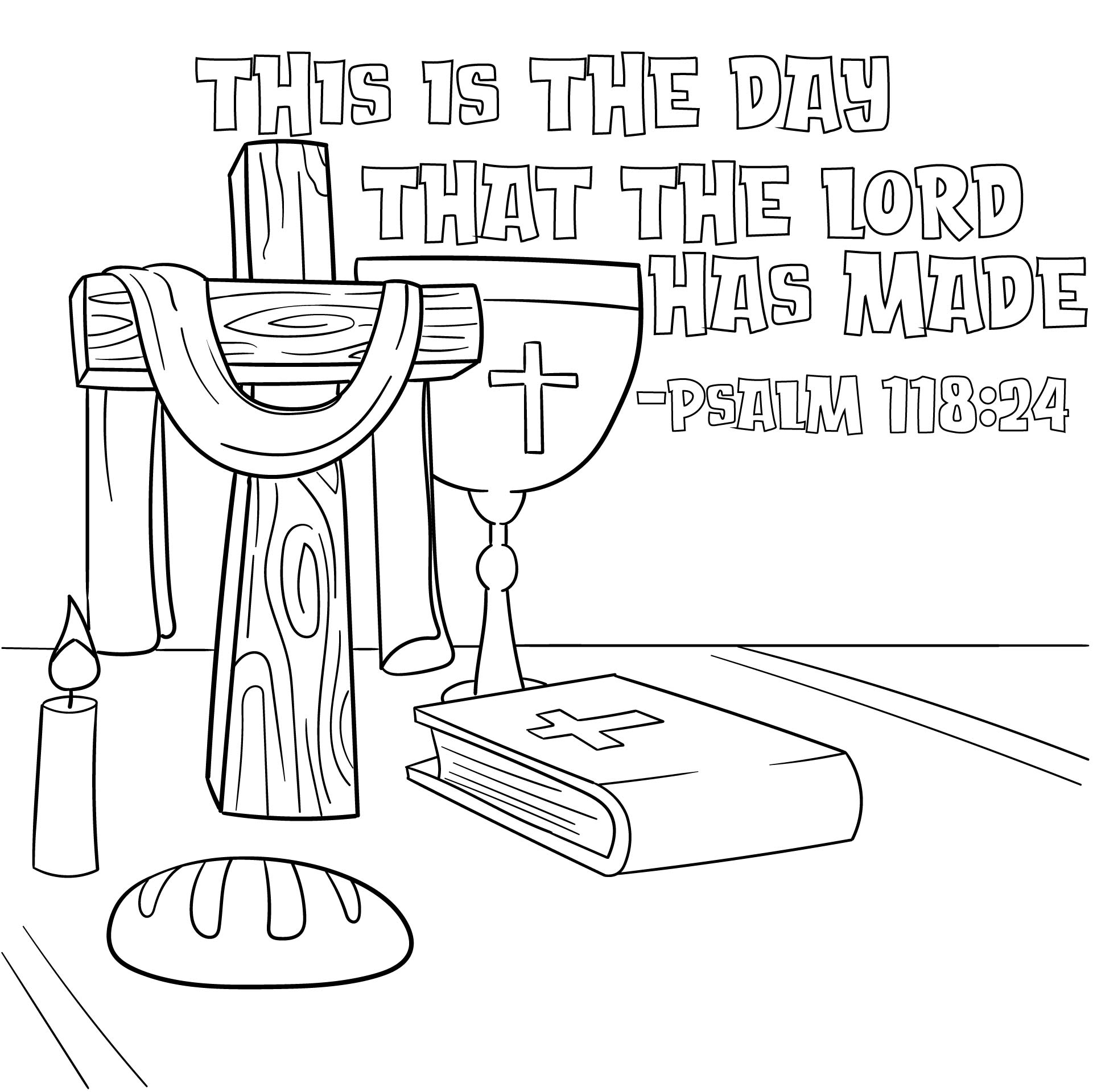 Printable Bible Verse Coloring Pages For Kids