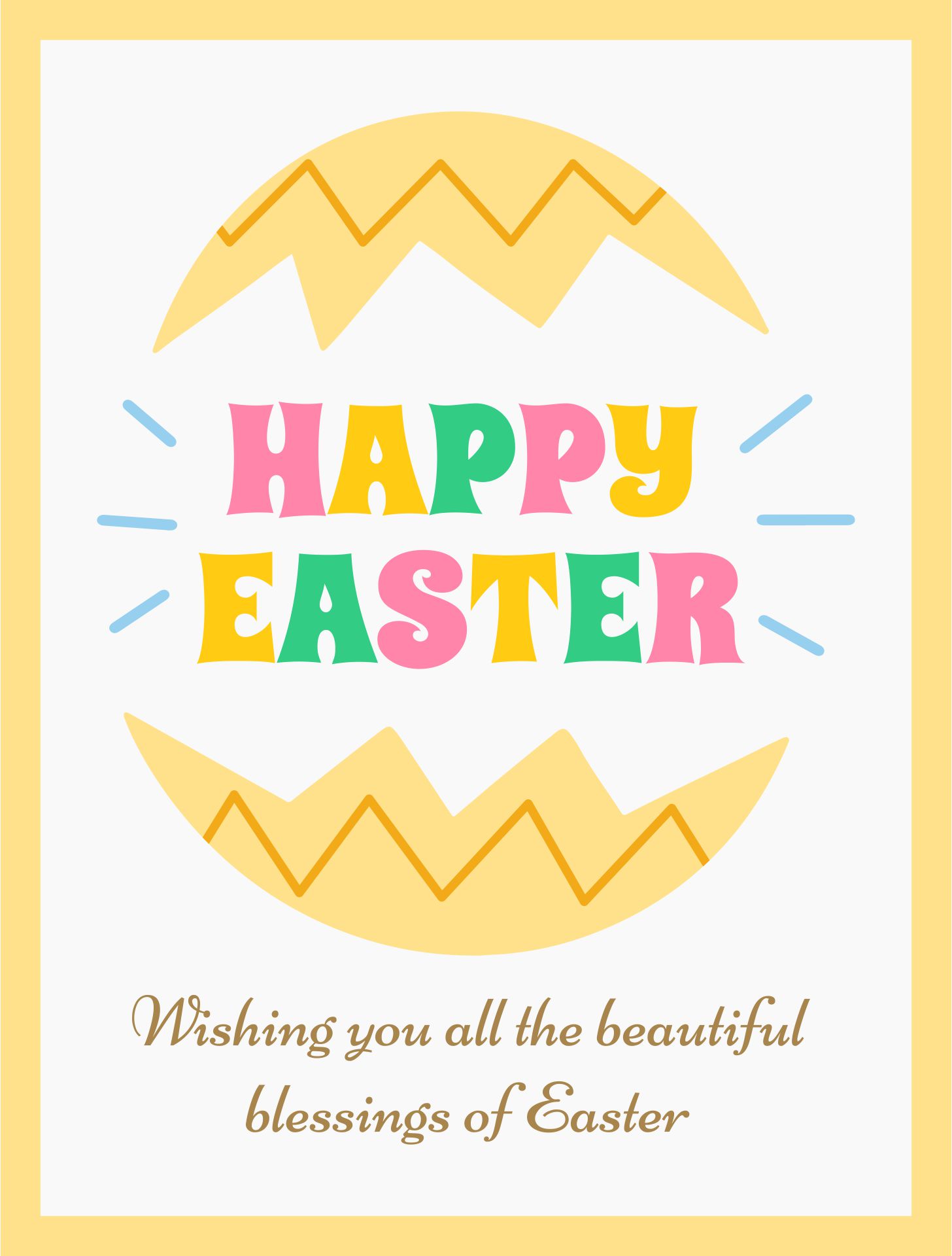 Printable Easter Cards For Friends And Family