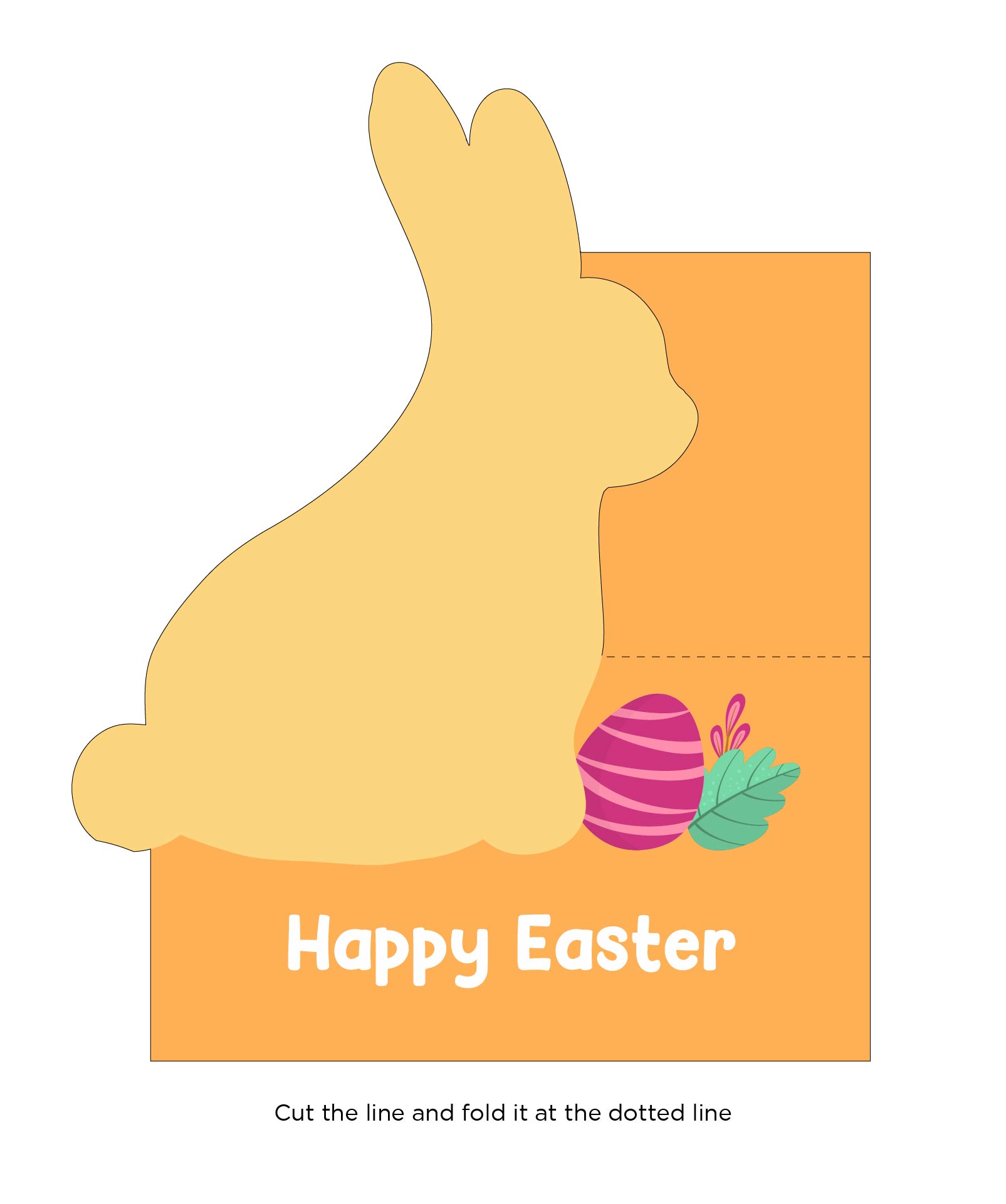Printable Easter Place Card Template