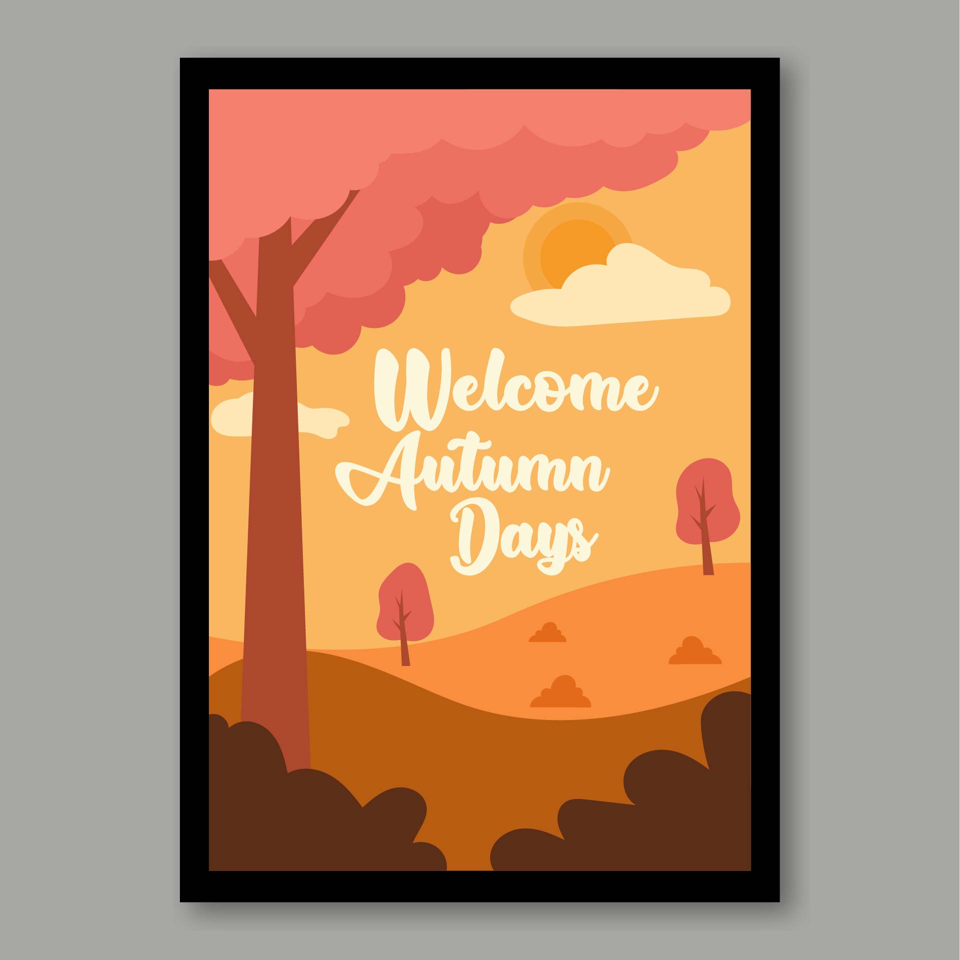 Printable Fall Autumn Classroom Decoration