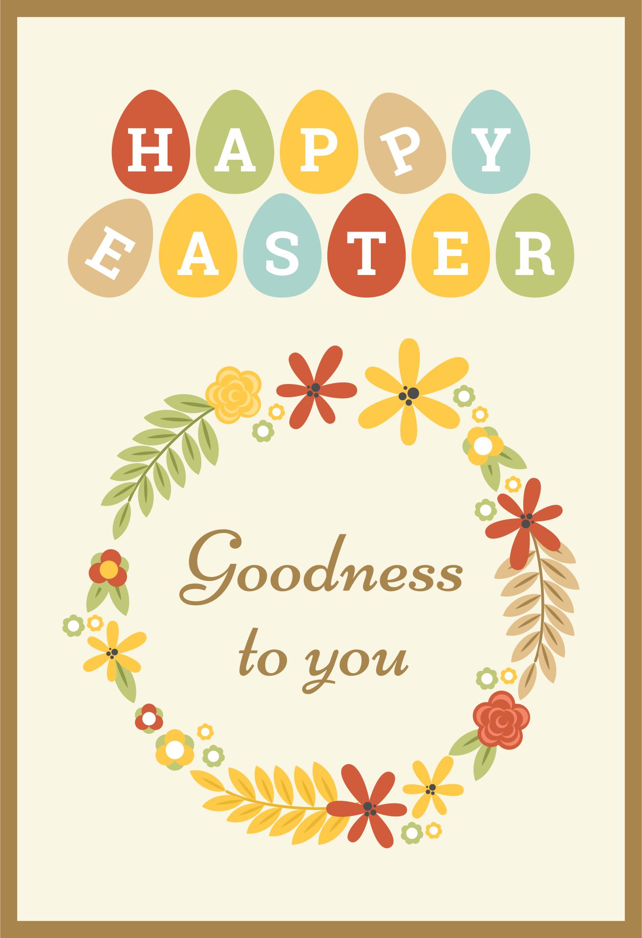 Printable Happy Easter Wishes Messages Cards