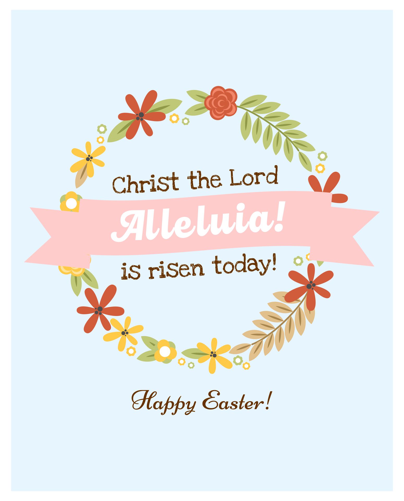 Printable Kids Christian Easter Cards Religious Bible