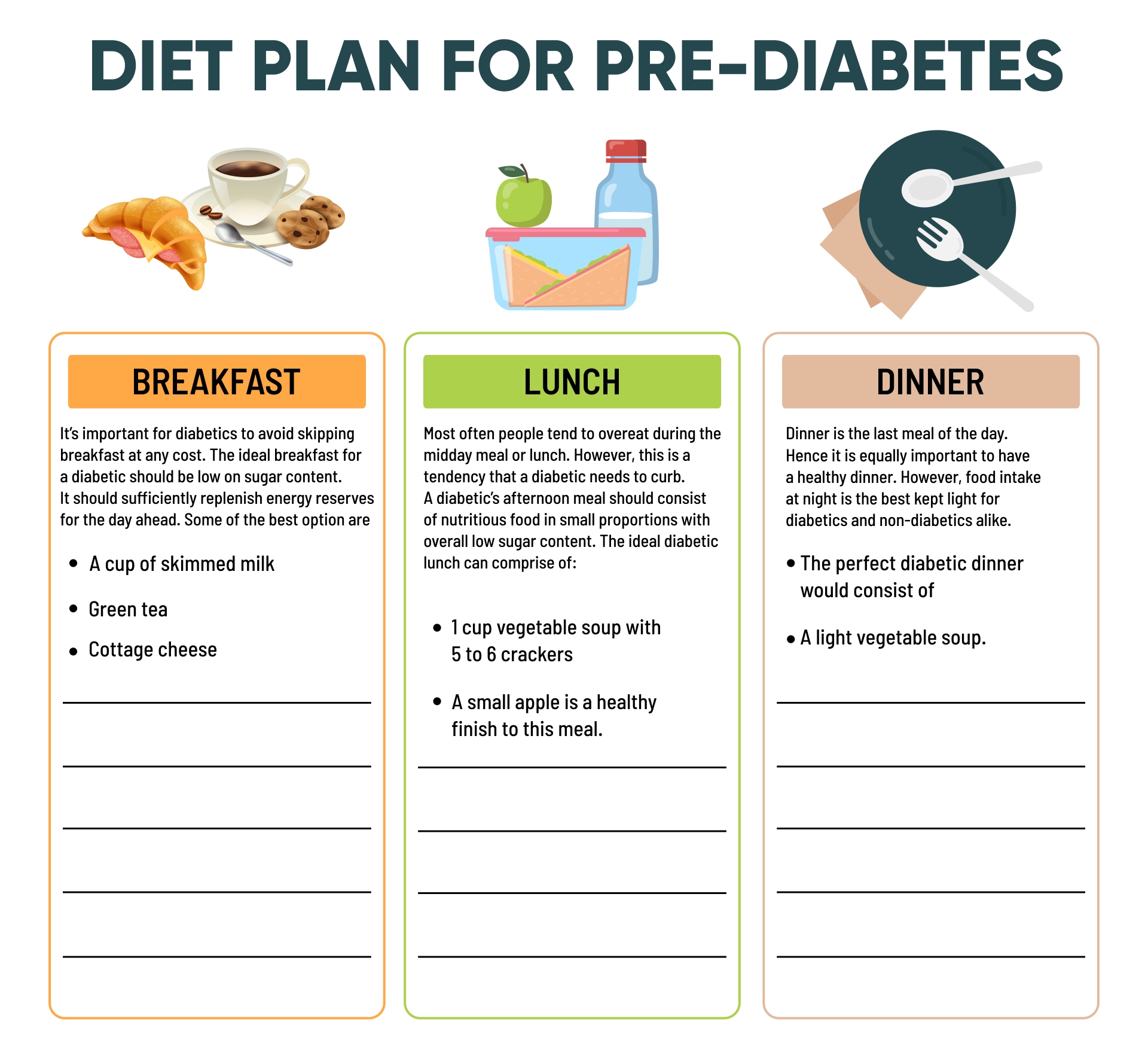Printable Diet Plan For Pre-Diabetes