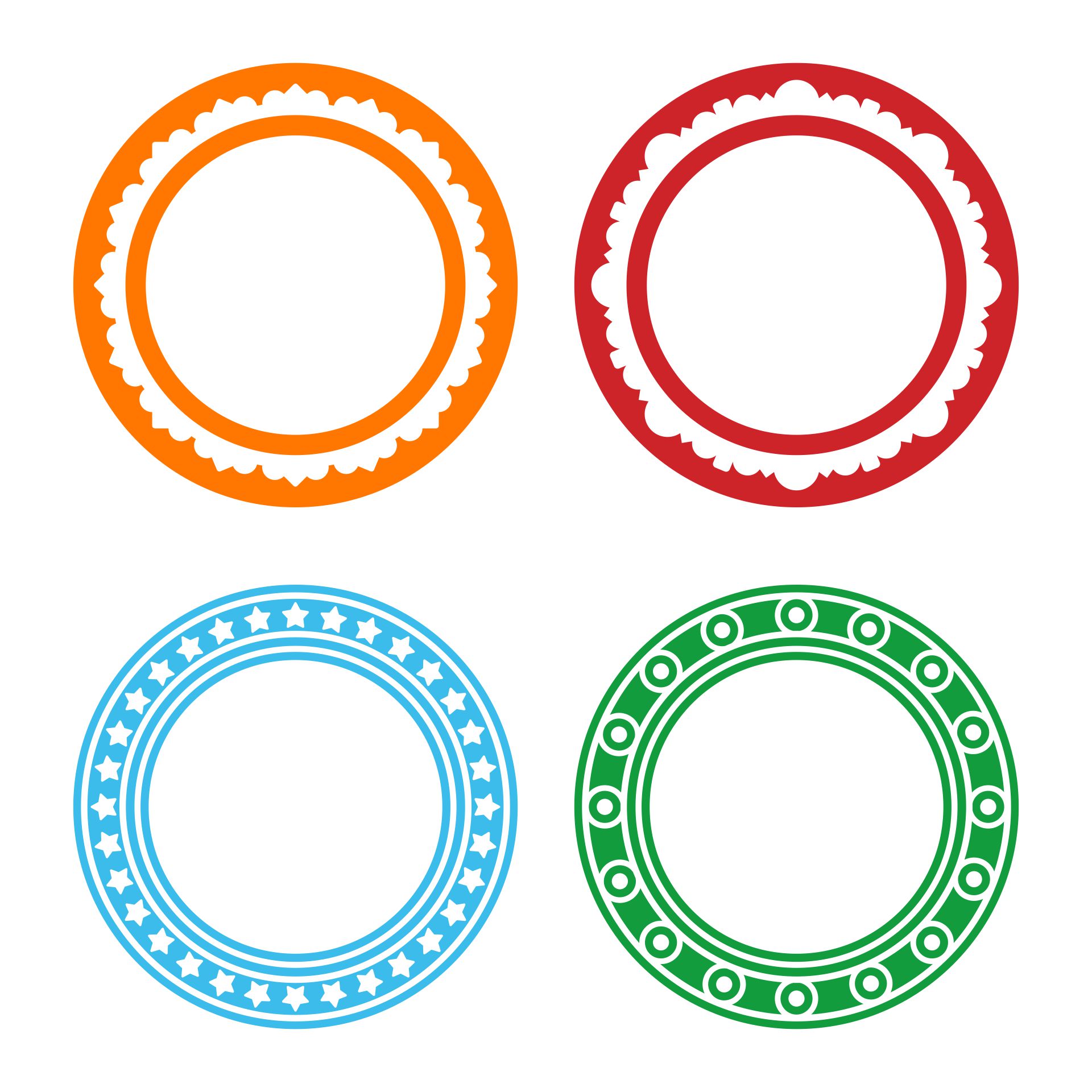 Circle Labels Printable