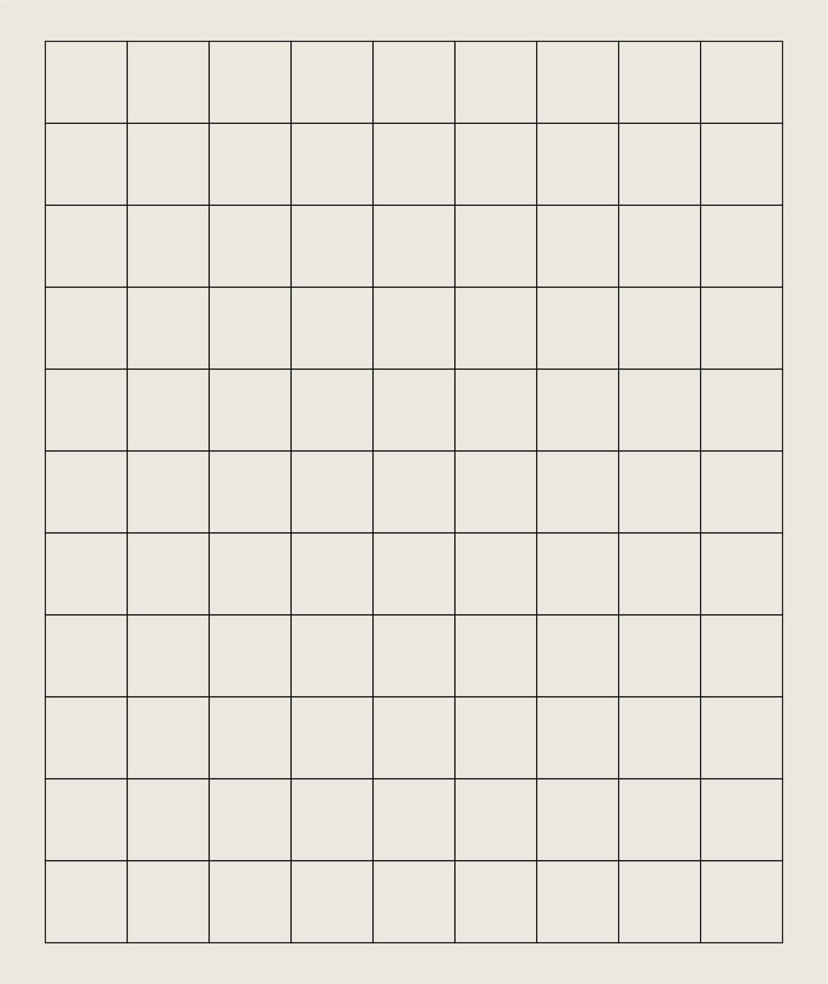 Printable 3/4 Inch Graph Paper With Black Lines