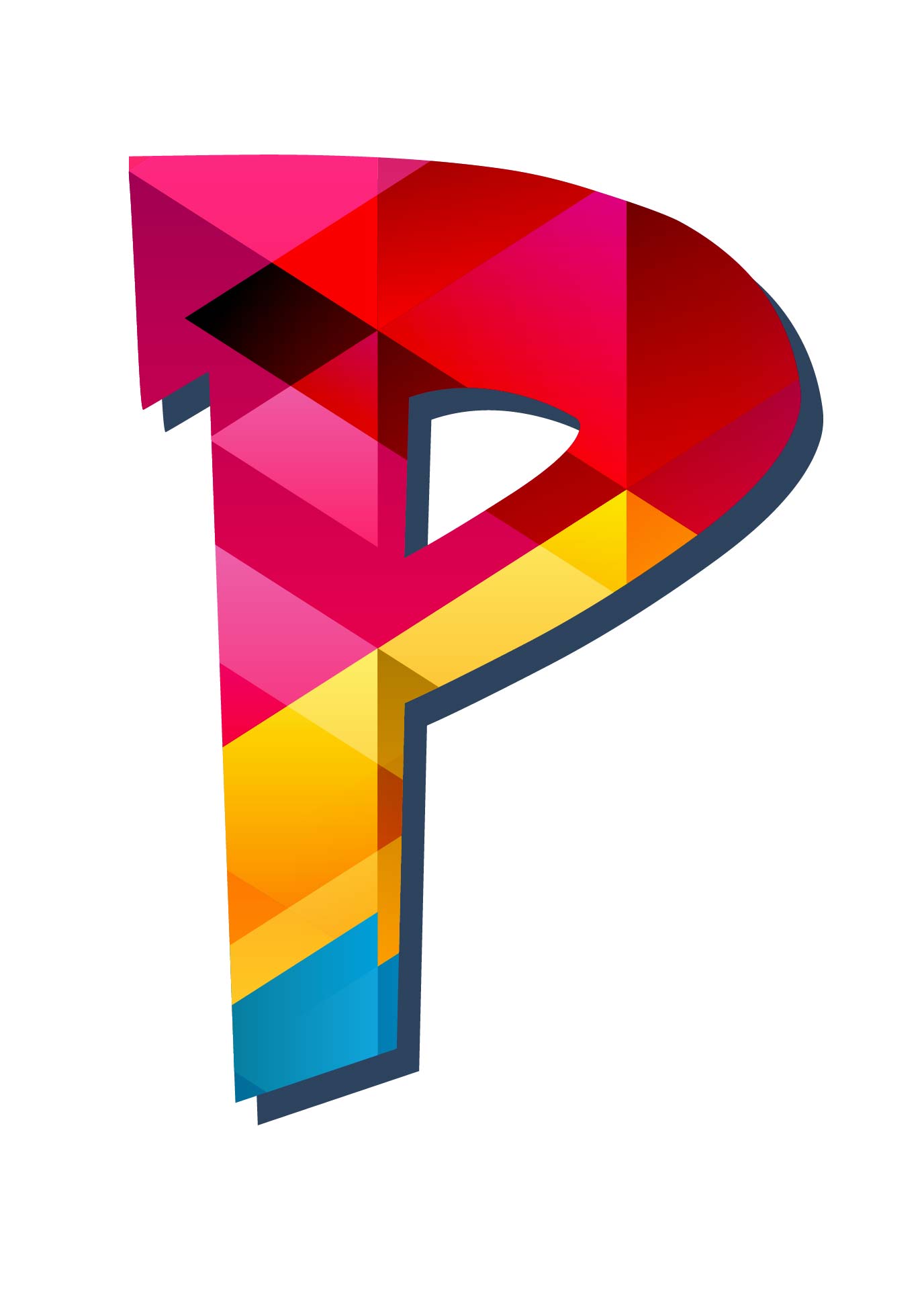 Printable Decorative Alphabet Letter P