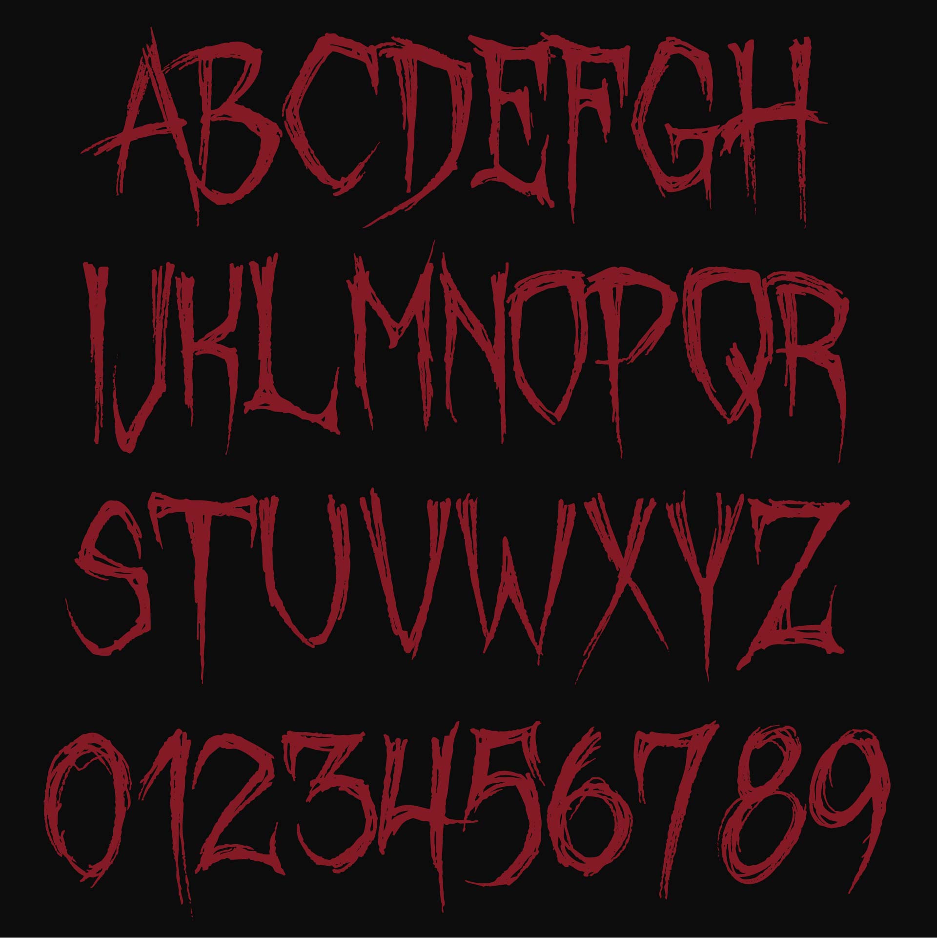 Halloween Alphabet & Number Printables