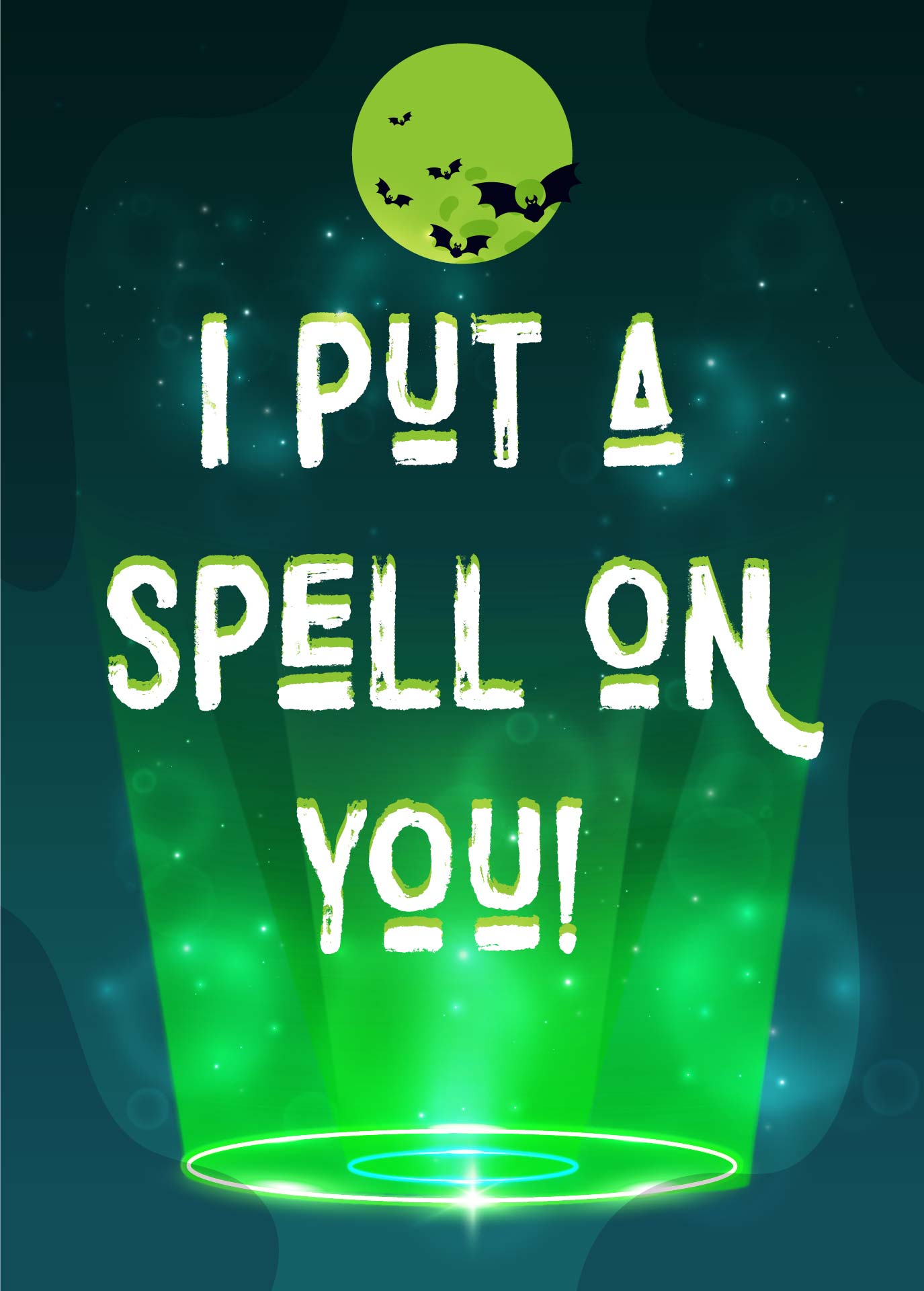 Hocus Pocus Spell On You Printable