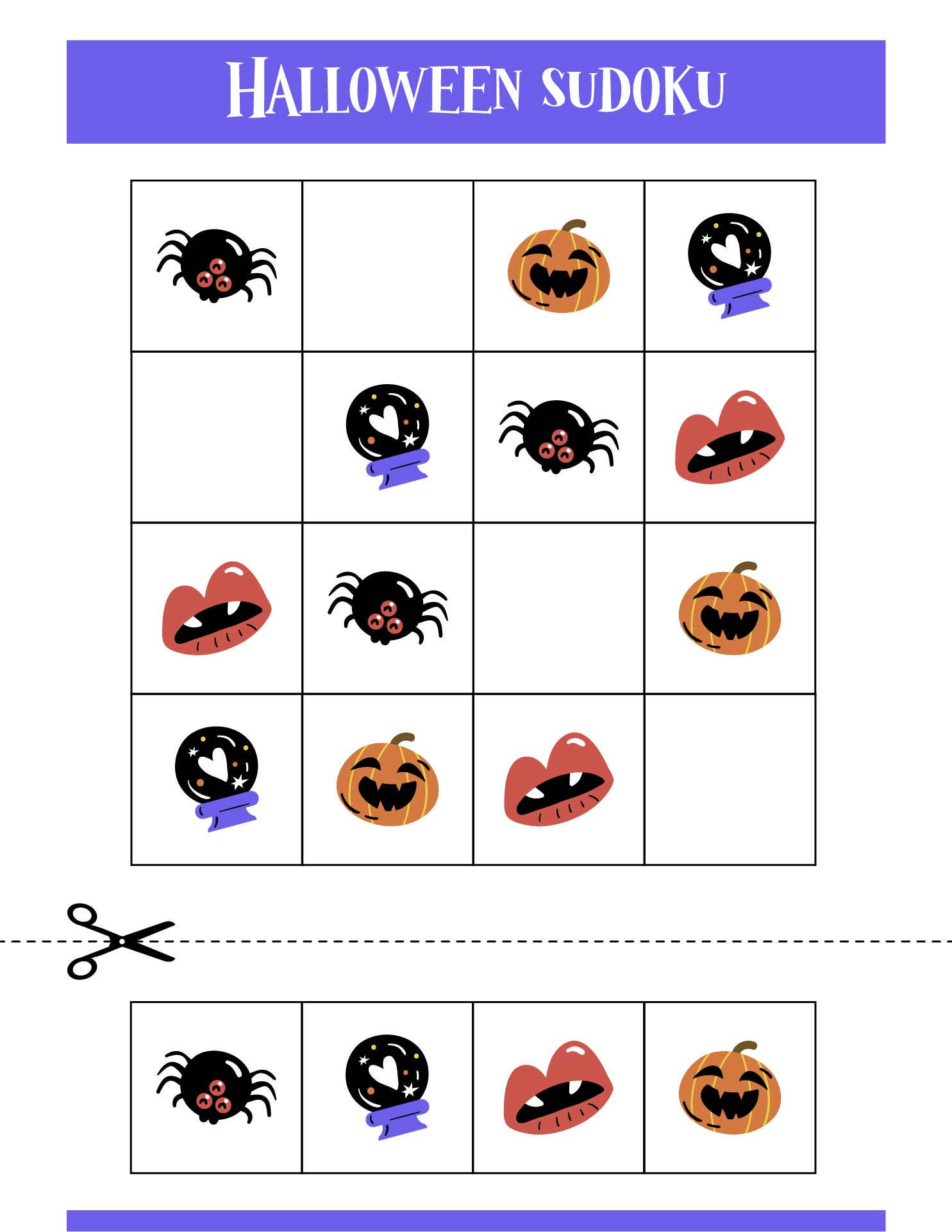 Printable Halloween Kids Puzzles And Games