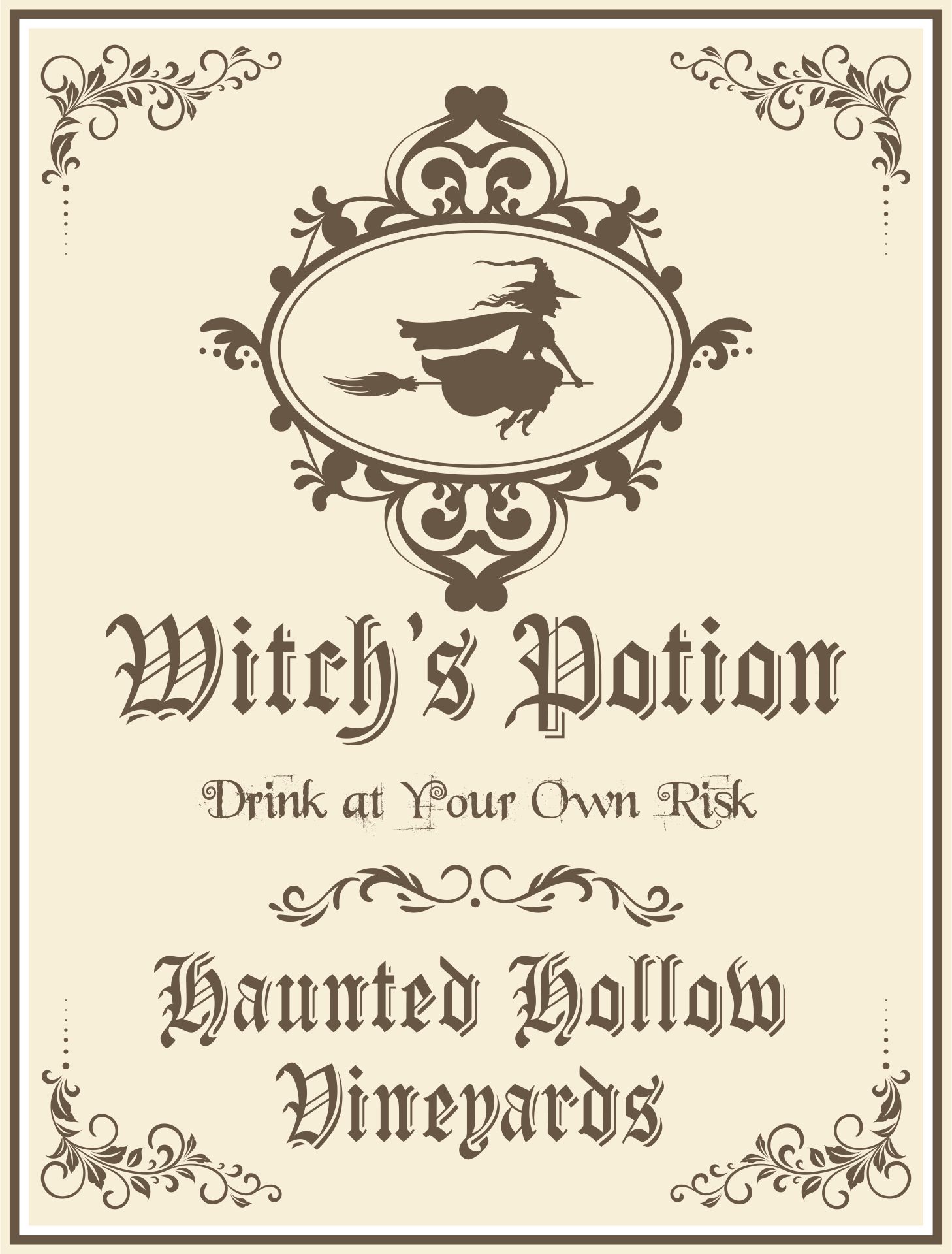 Printable Halloween Potion Quotes