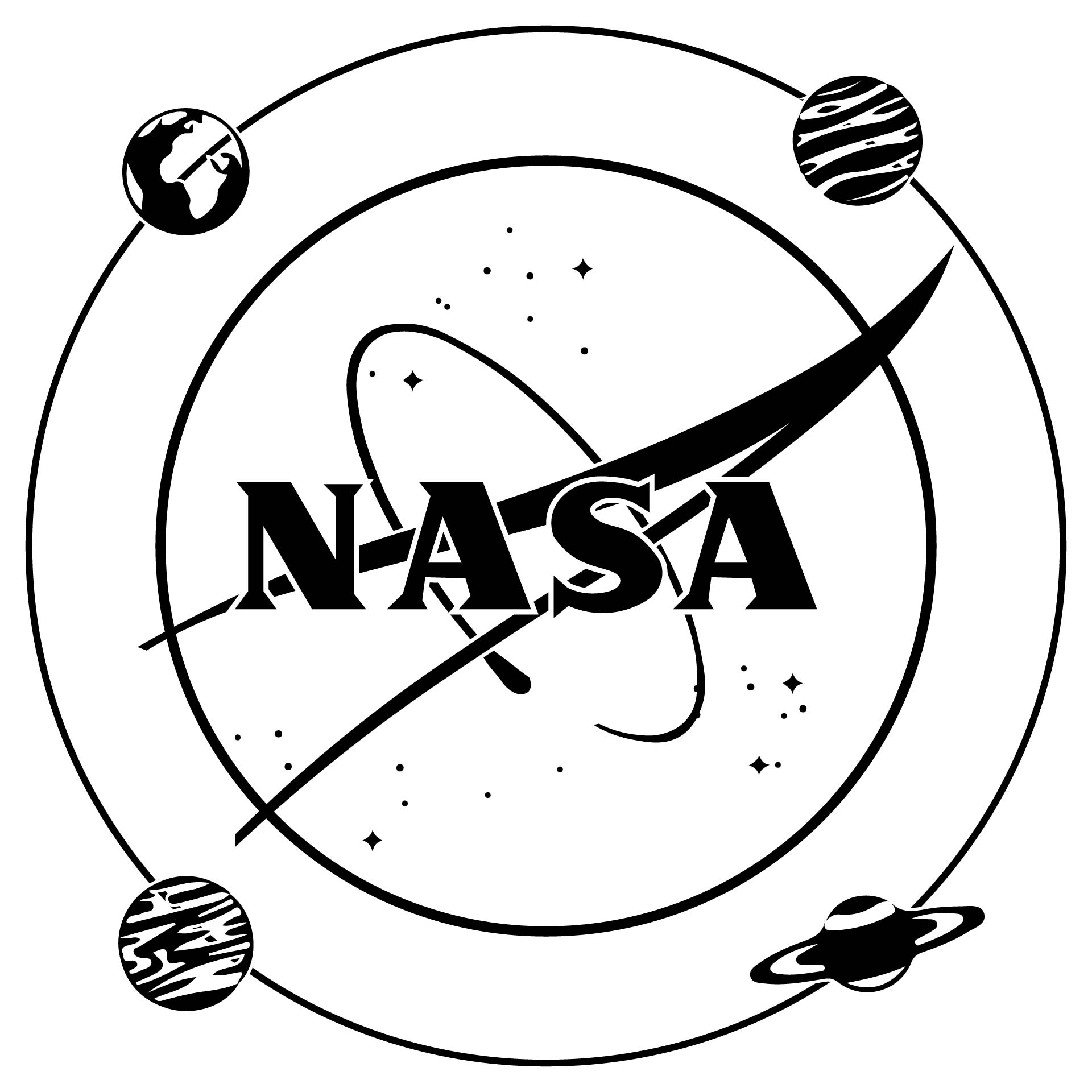 Printable NASA Goddard Halloween Pumpkin Stencils