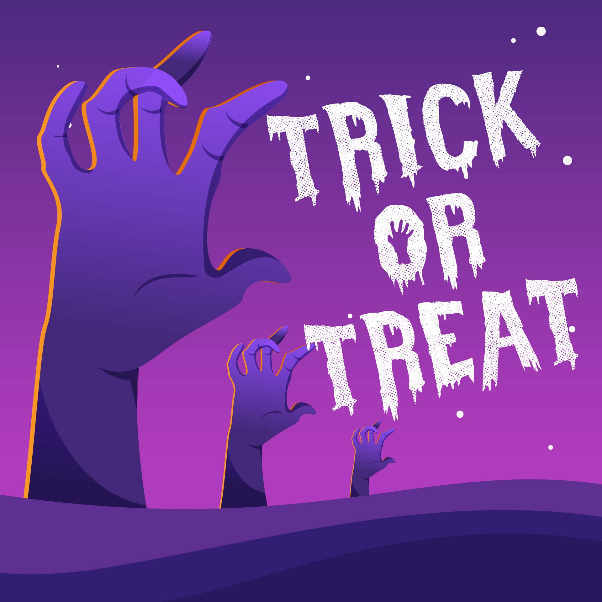 Printable Trick Or Treat Table Sign