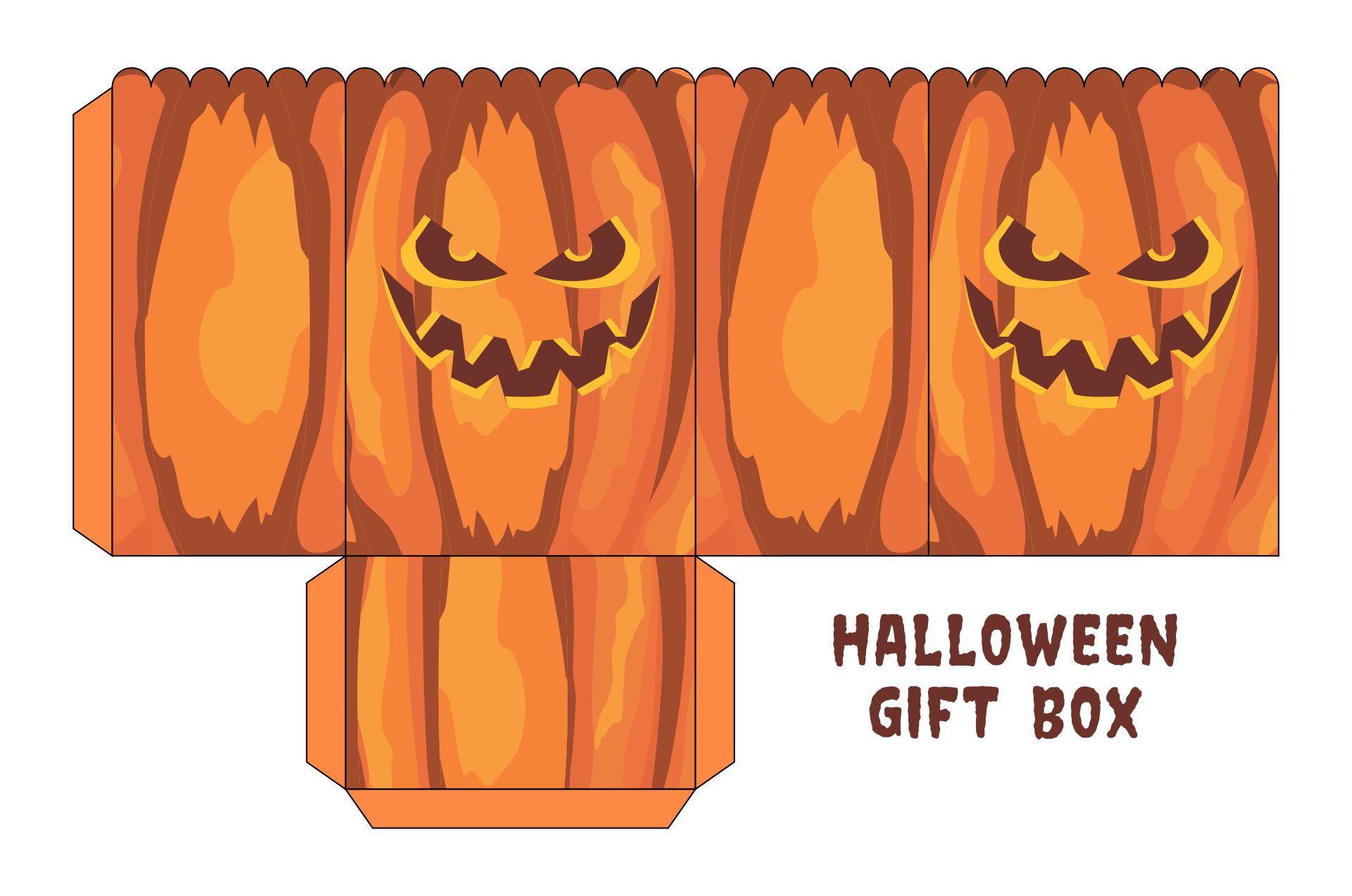 Fun Paper Halloween Craft For Kids Printable