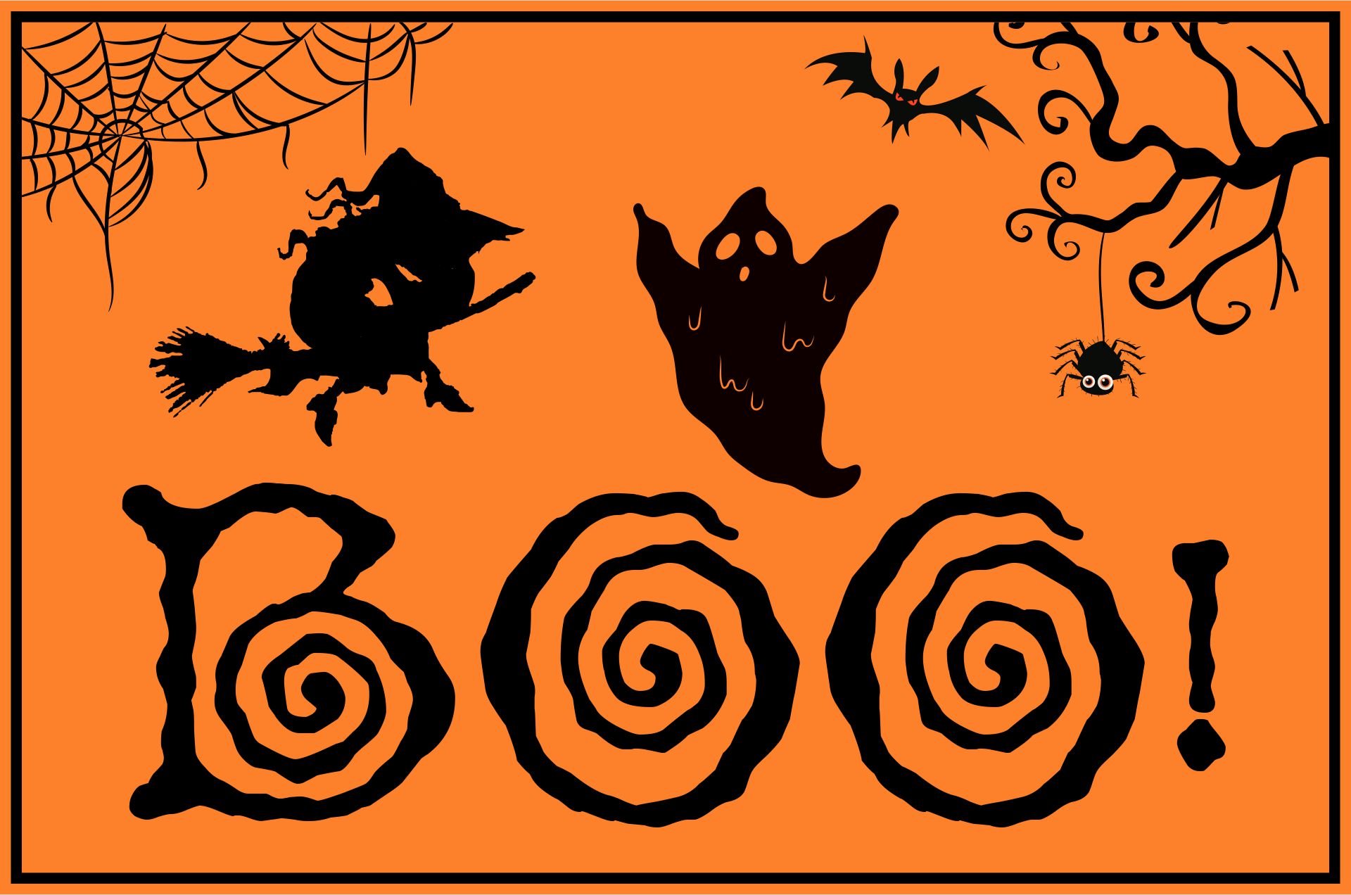 Halloween Boo Sign Printable