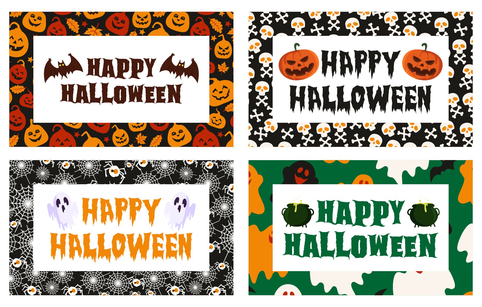 Halloween Candy Bouquet Printable Tags