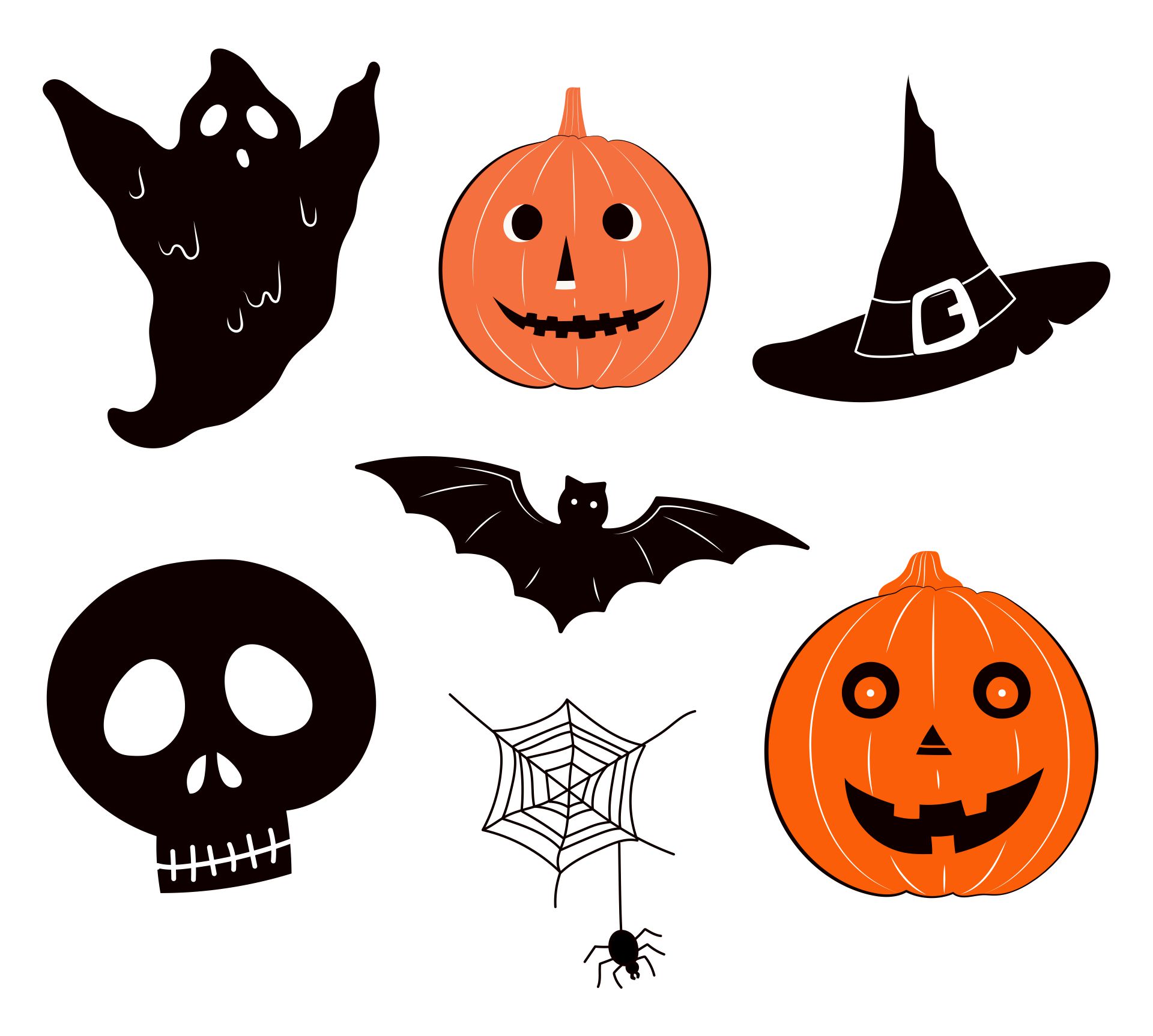 Halloween Decorations Paper Printable Templates