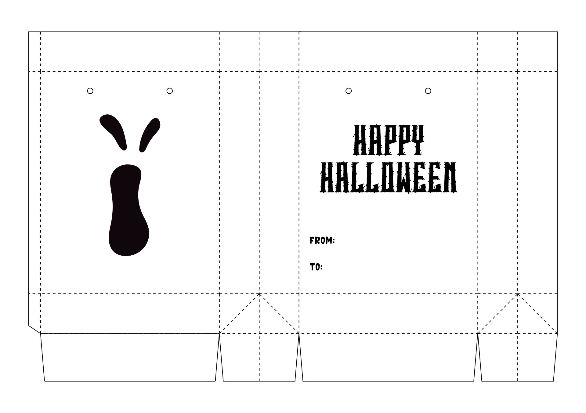 Halloween Goodie Bags Printable