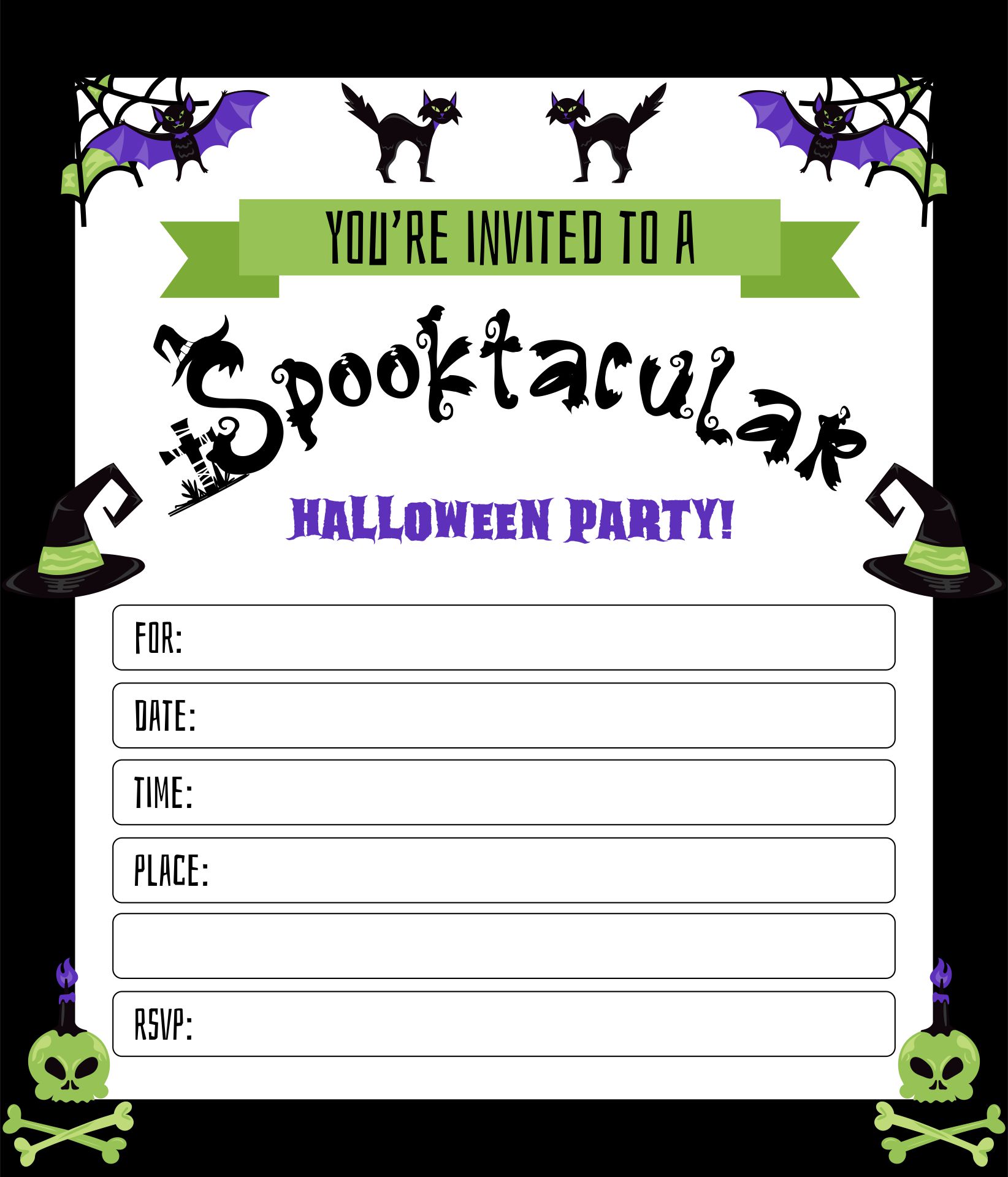 Halloween Party Printables For A Spooky Time