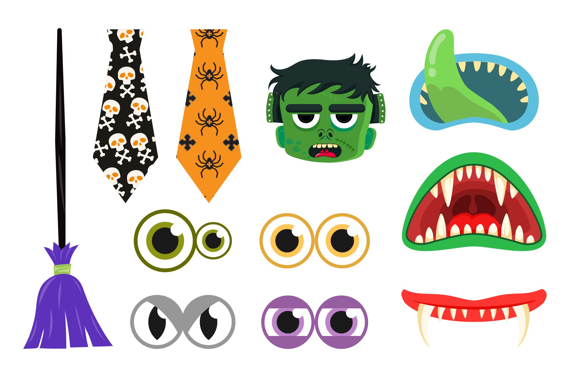 Monster Party Printable And Masks Decorations Halloween Ideas