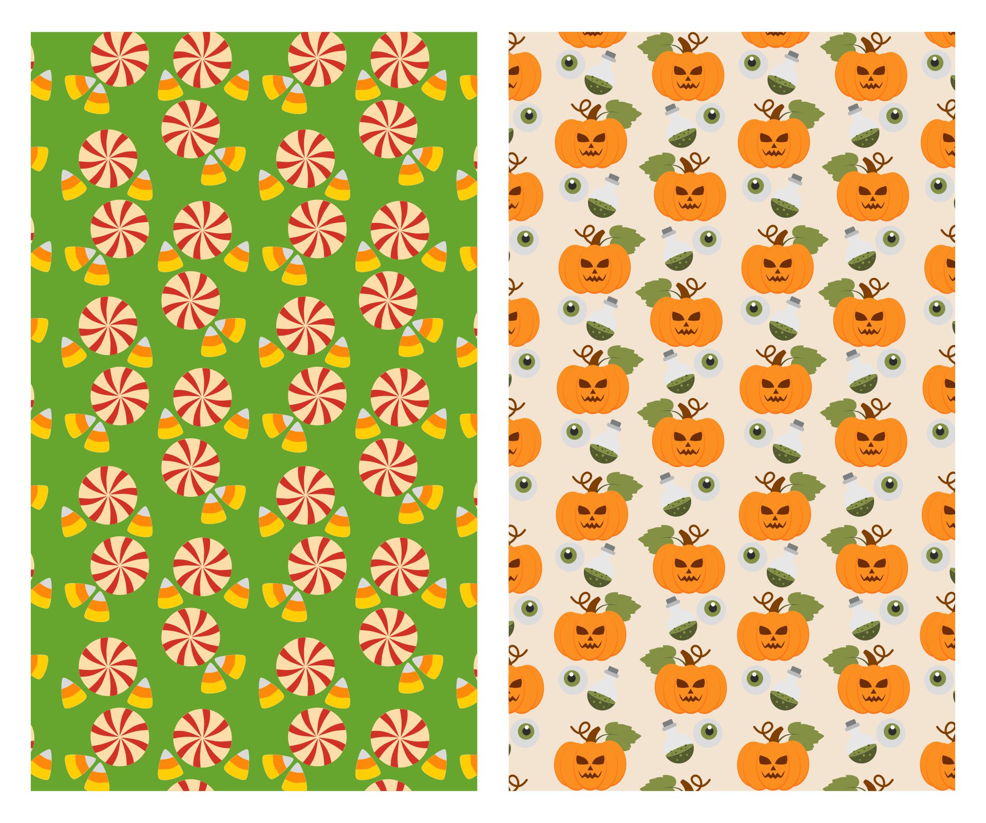Printable Halloween Holiday Decor Wrapping Paper