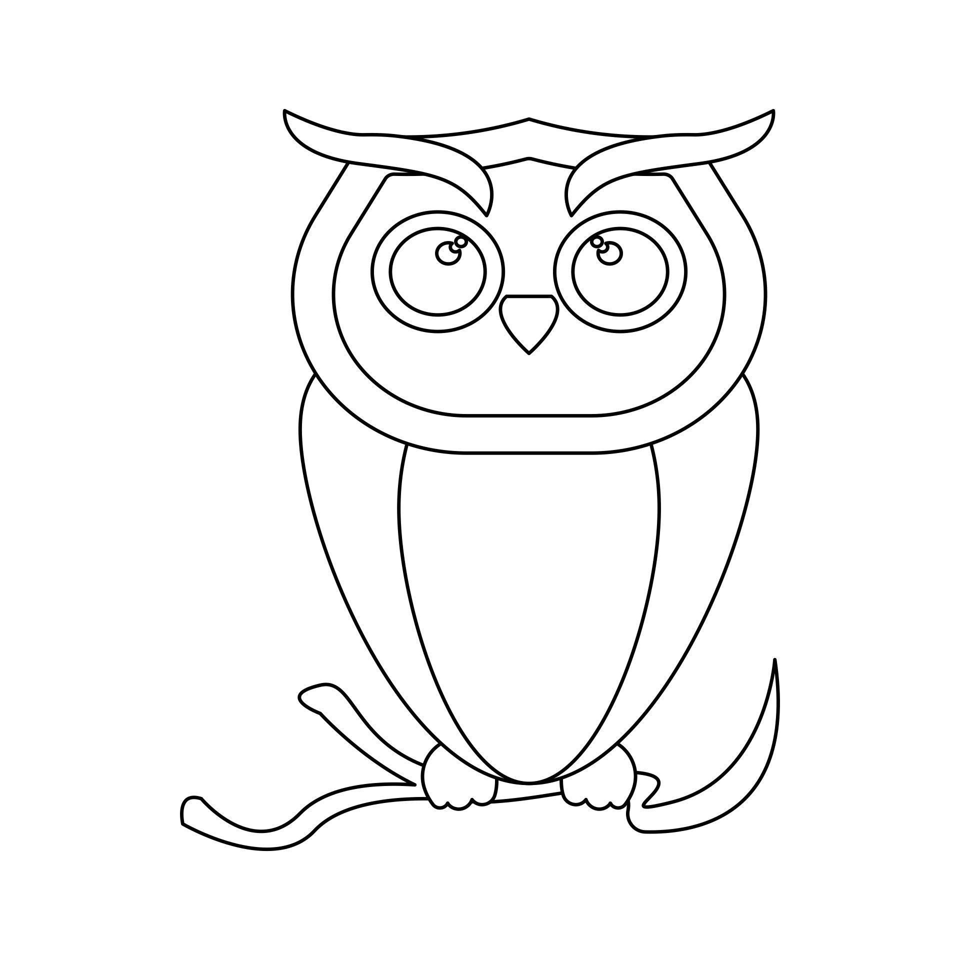 Printable Owl Patterns Clip Art