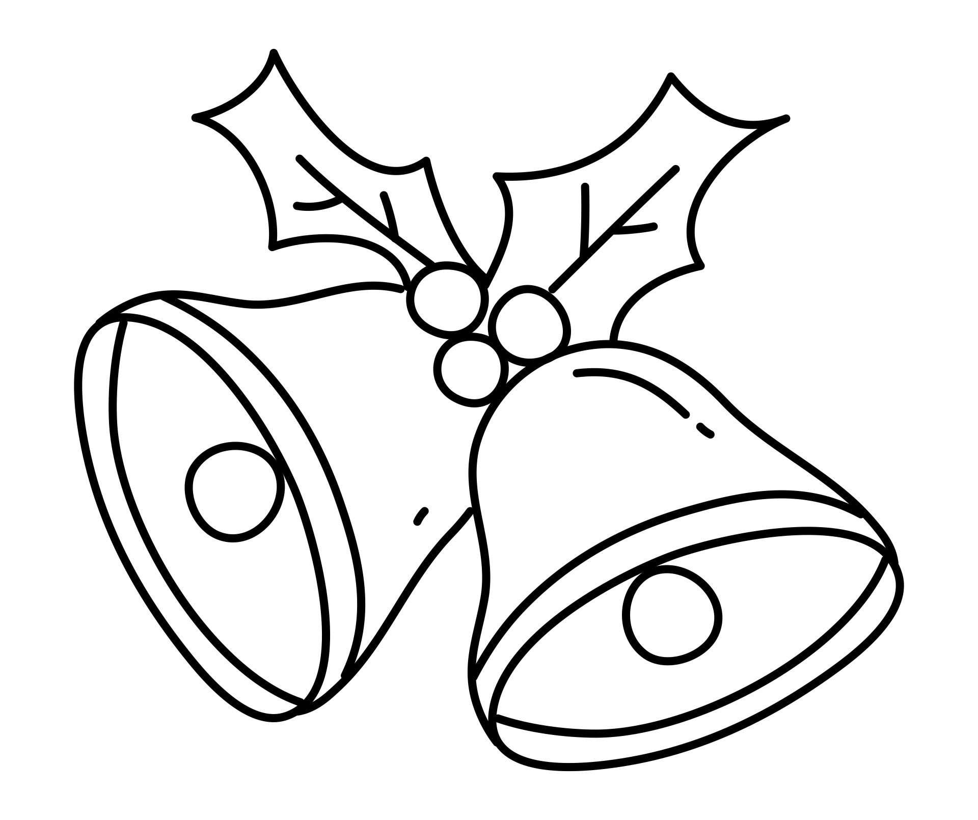 Bells Printable Coloring Pages