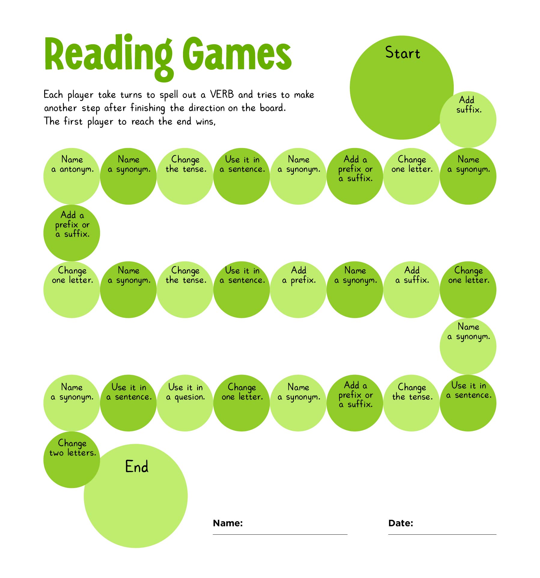 Printable 4th Grade Reading Games For Reading Success