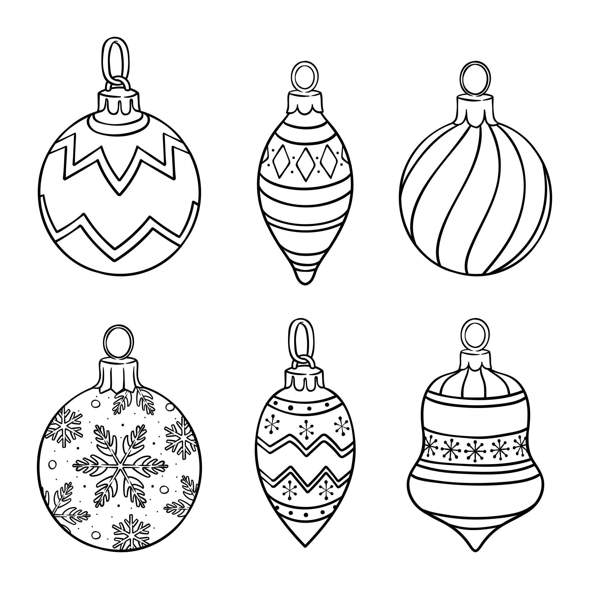 Printable Paper Christmas Decorations Templates