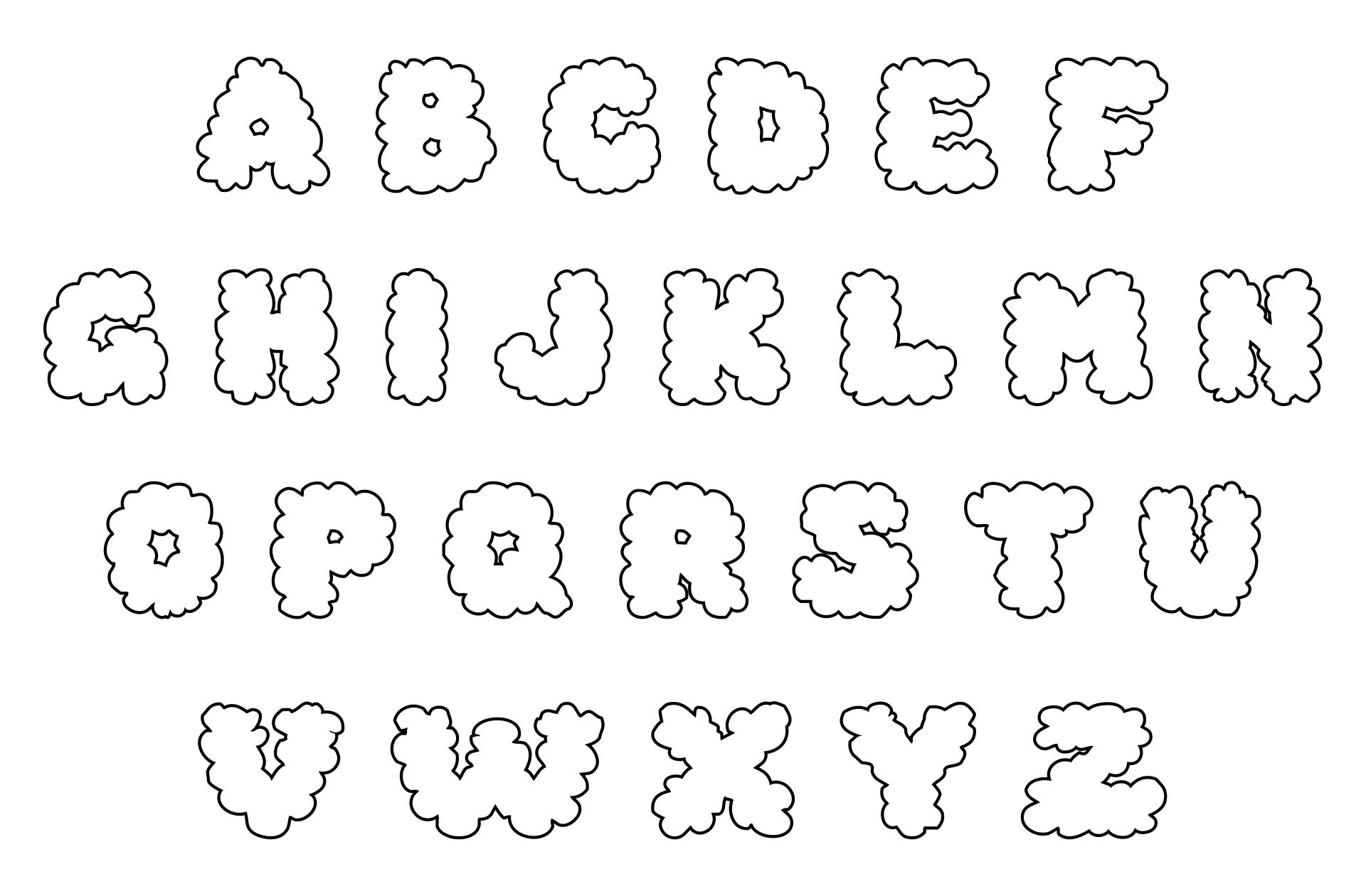 20 Best Free Printable Cut Out Letters PDF for Free at Printablee