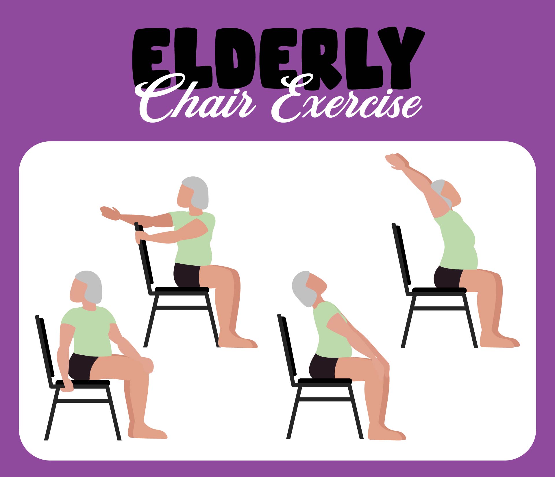 Elderly Chair Exercise Printable