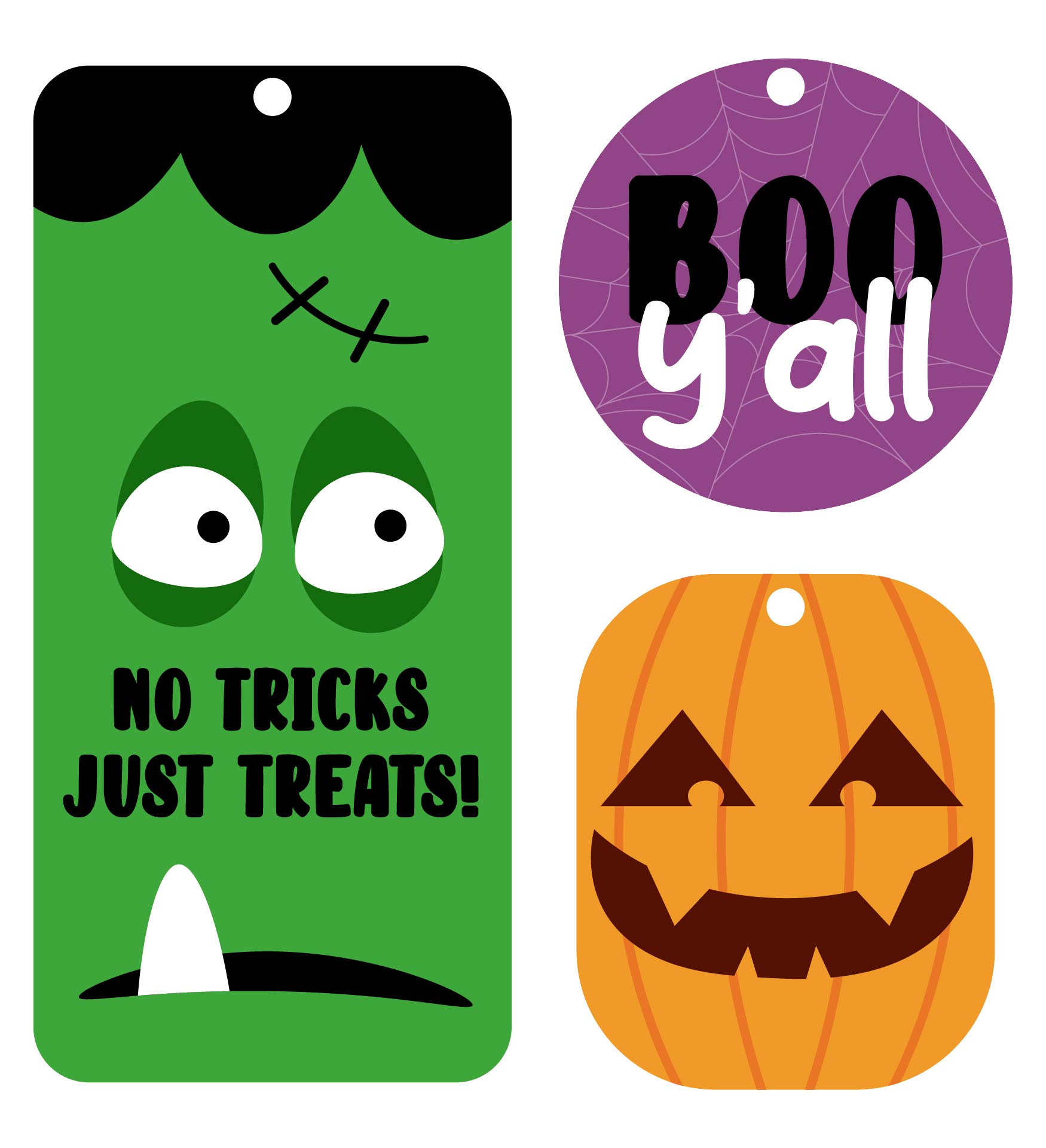 Printable Perfectly Spooky Halloween Label Templates