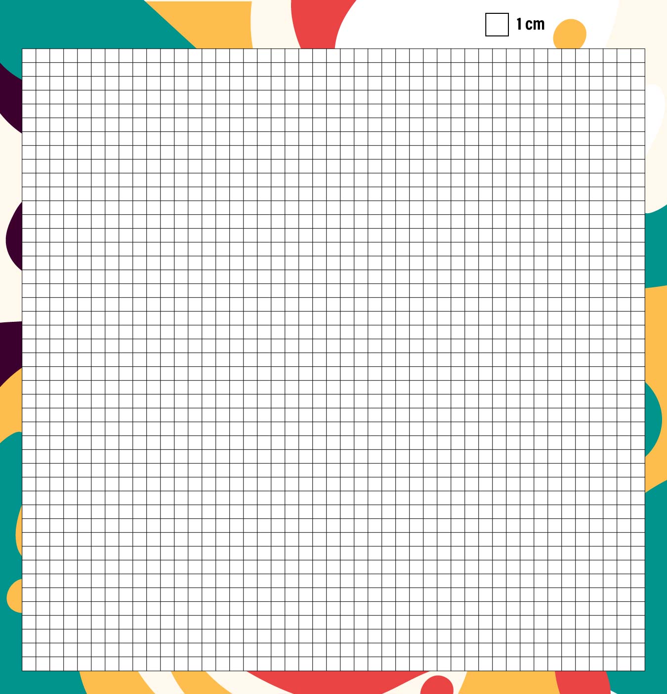 Printable Grid Paper 1cm