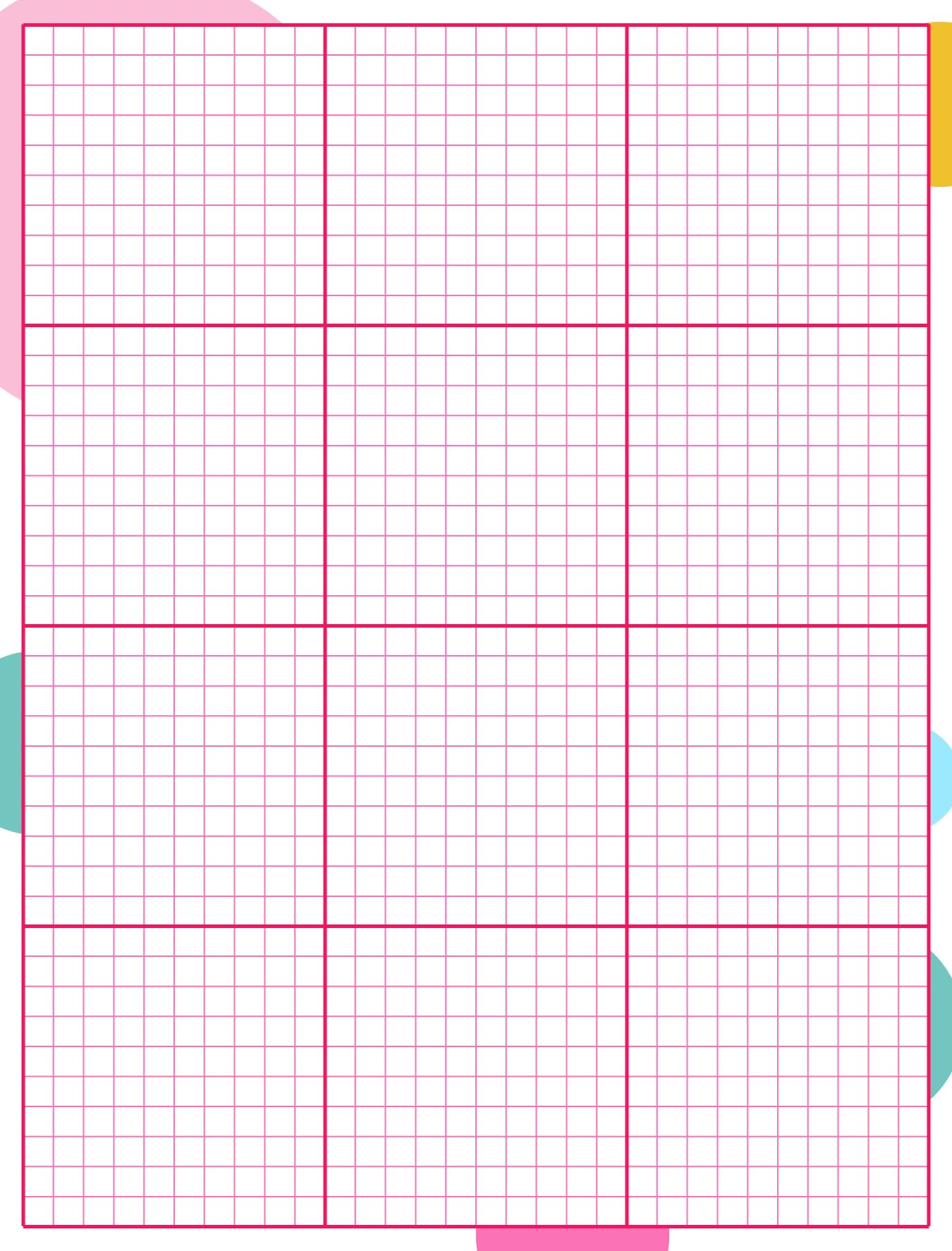 Printable Graph Paper For Cross Stitch