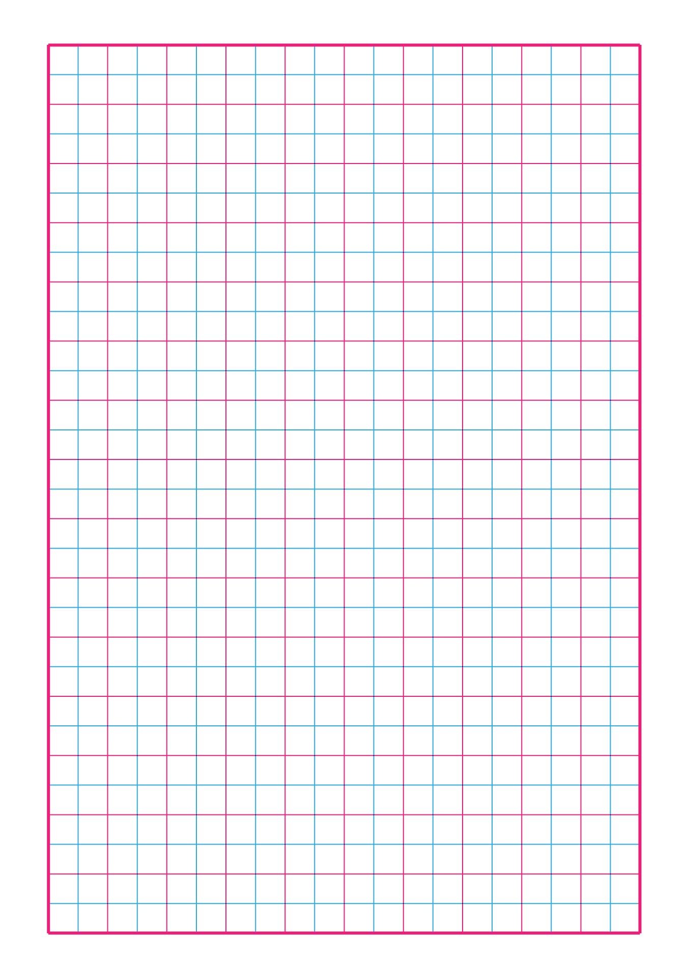 Blank Printable Grid Paper