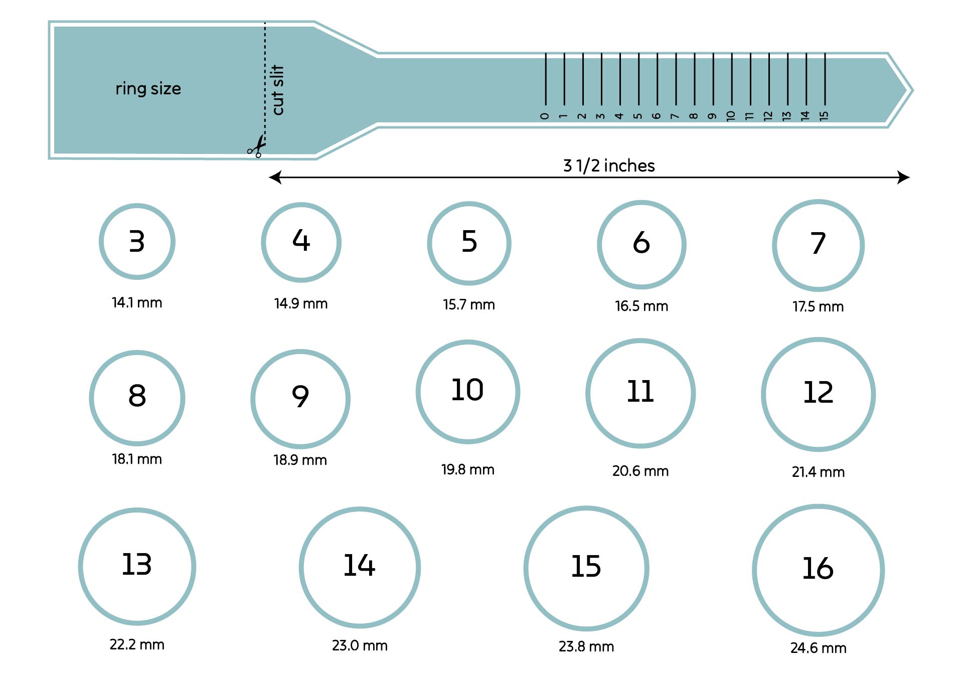 Ring Sizer Printable 