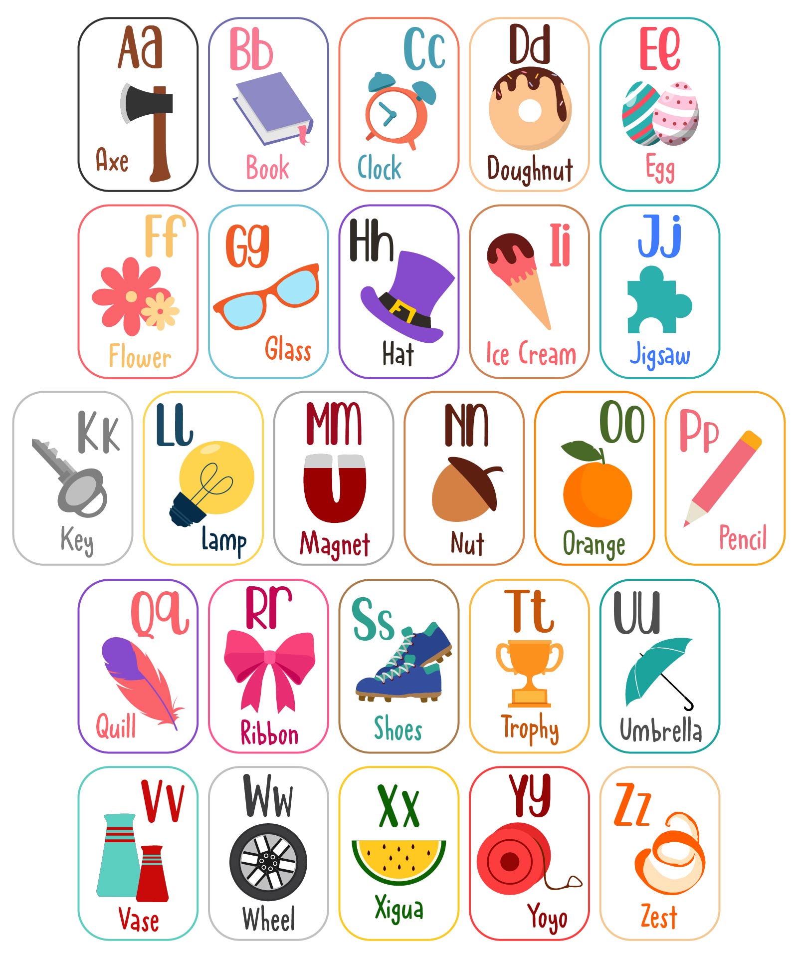 Alphabet Letters For Classroom Display
