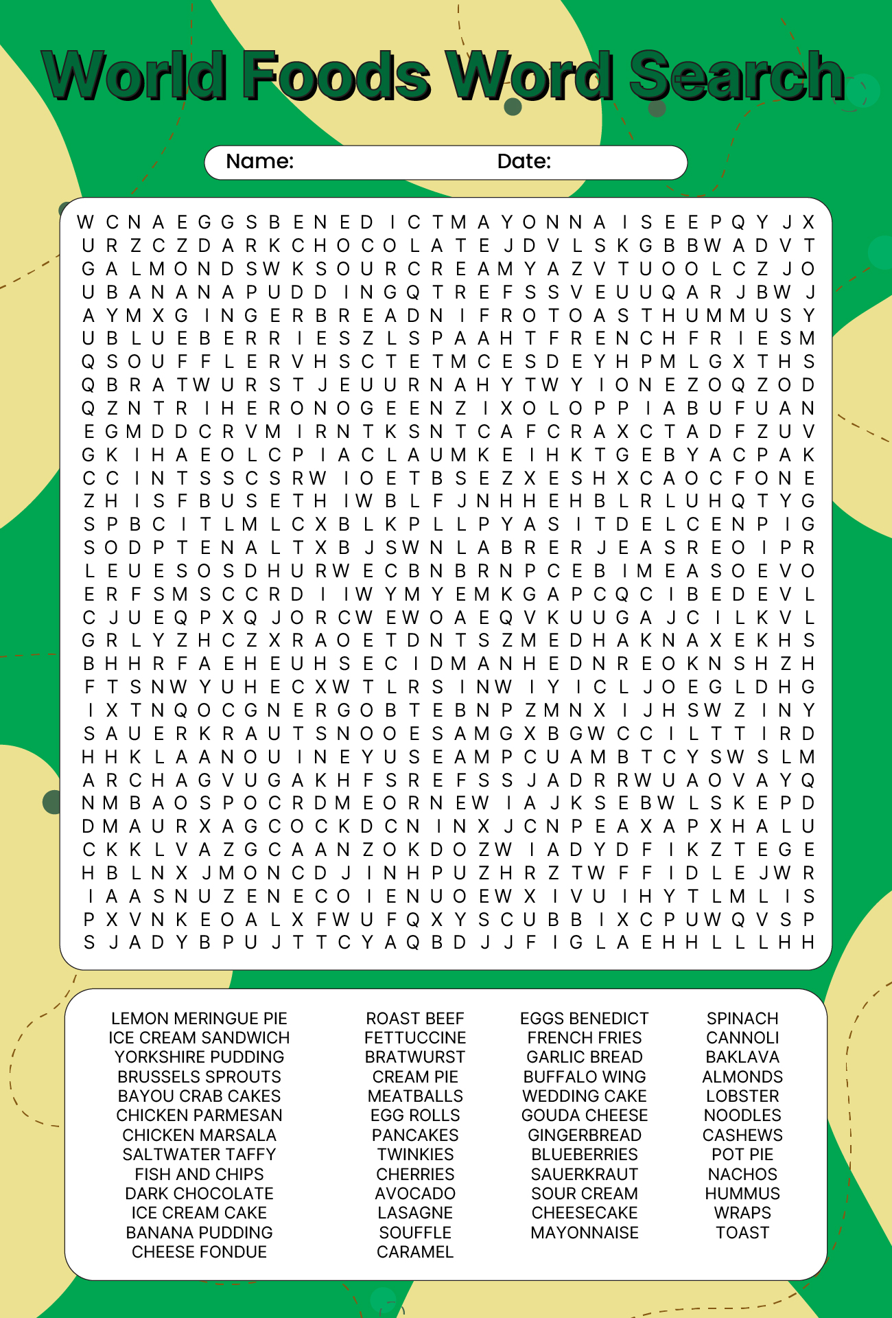 Challenging Weed Word Search Printable