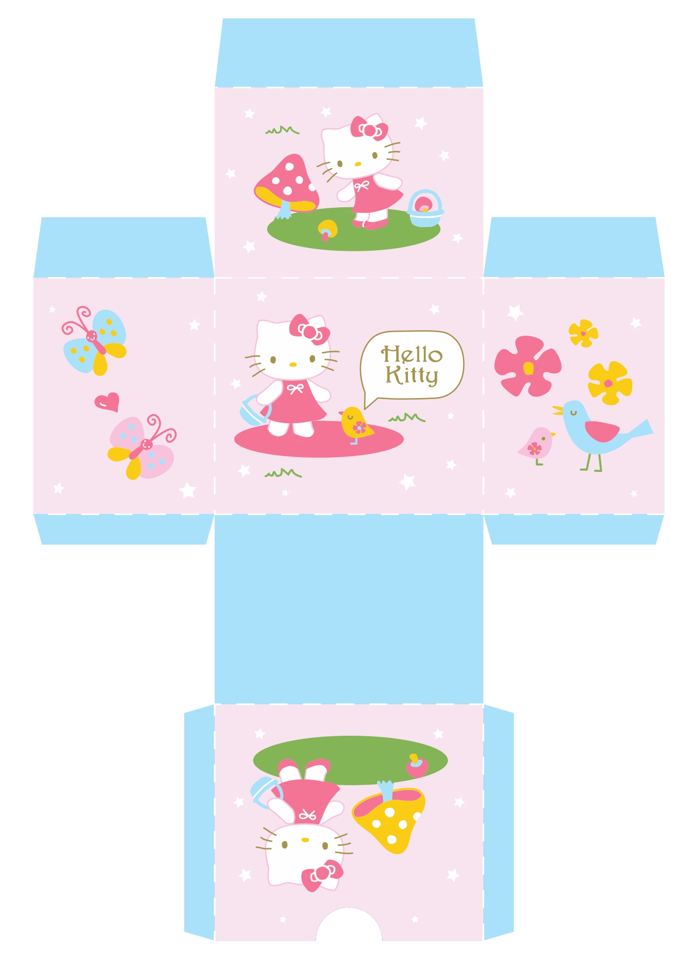 Hello Kitty Printable Boxes
