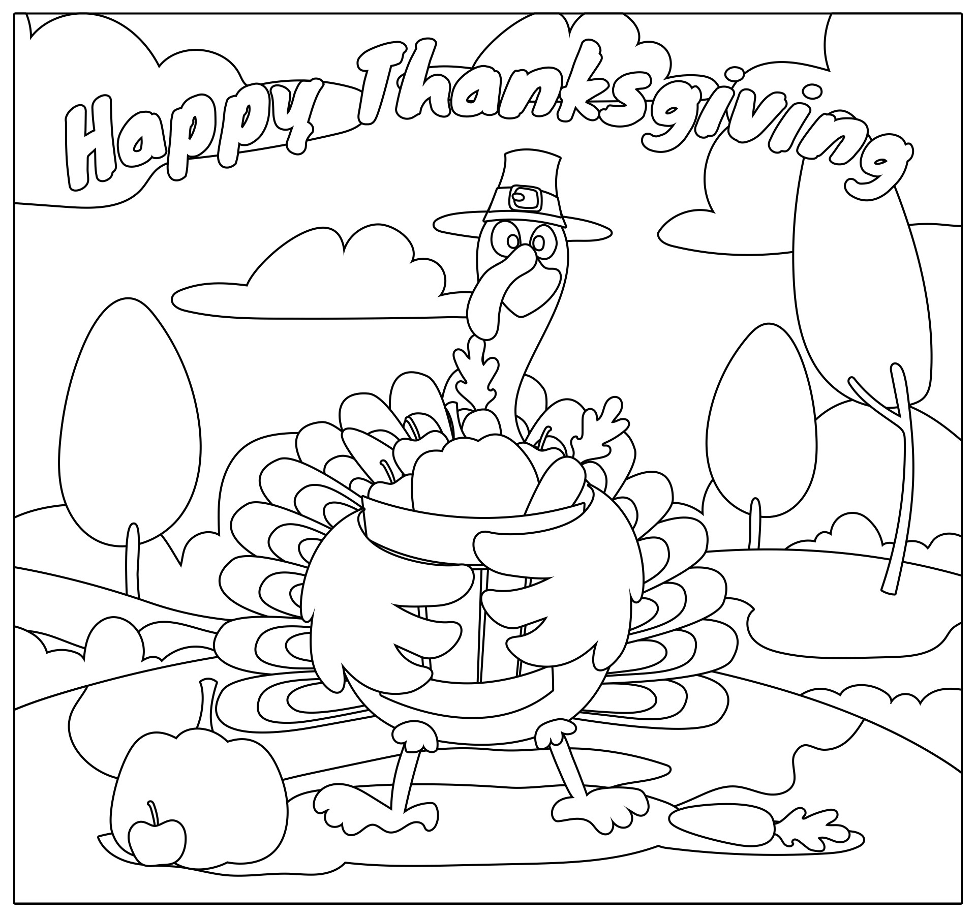 Turkey And Thanksgiving Preschool Activities Printable