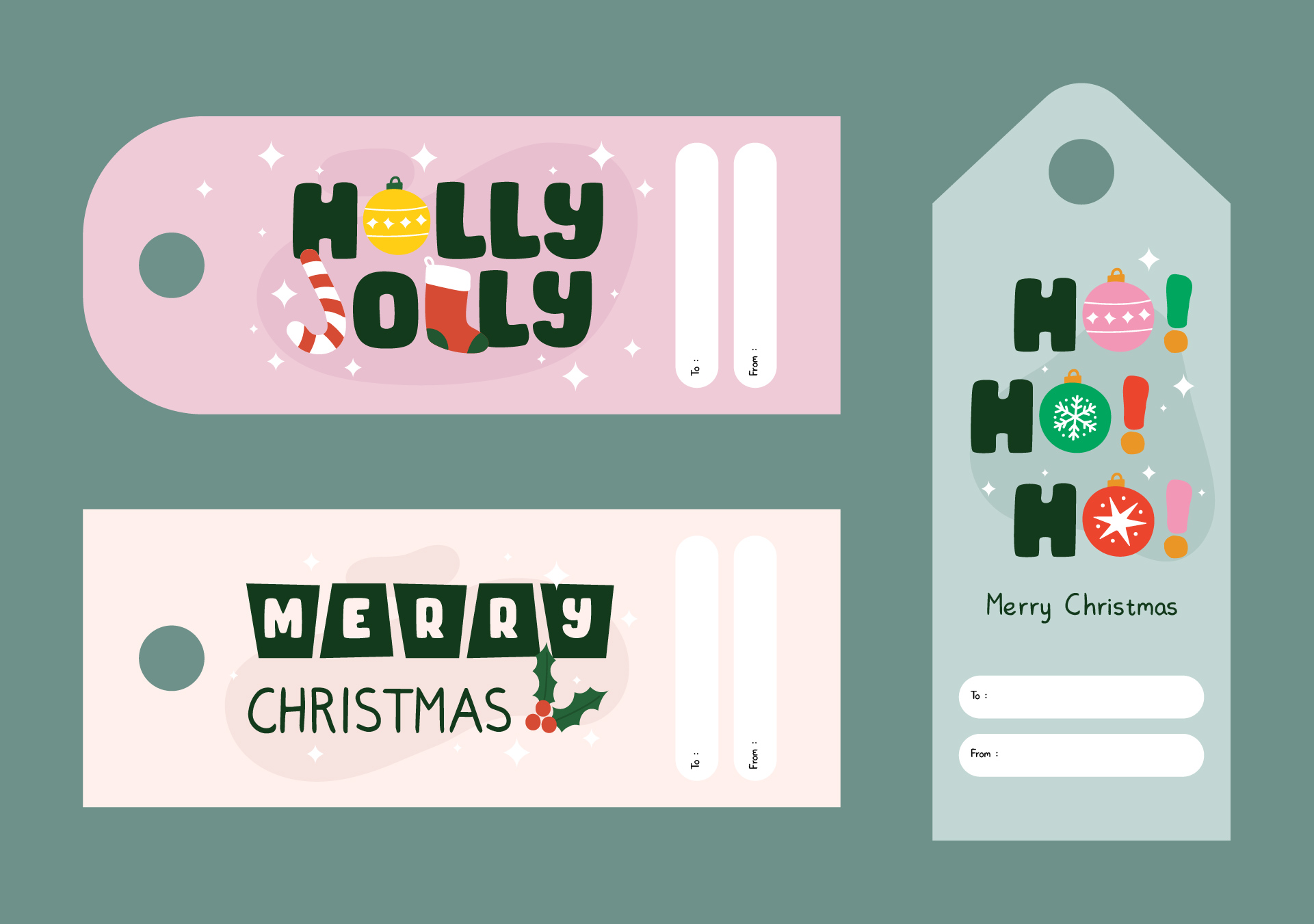 Printable Christmas Labels For Gifts