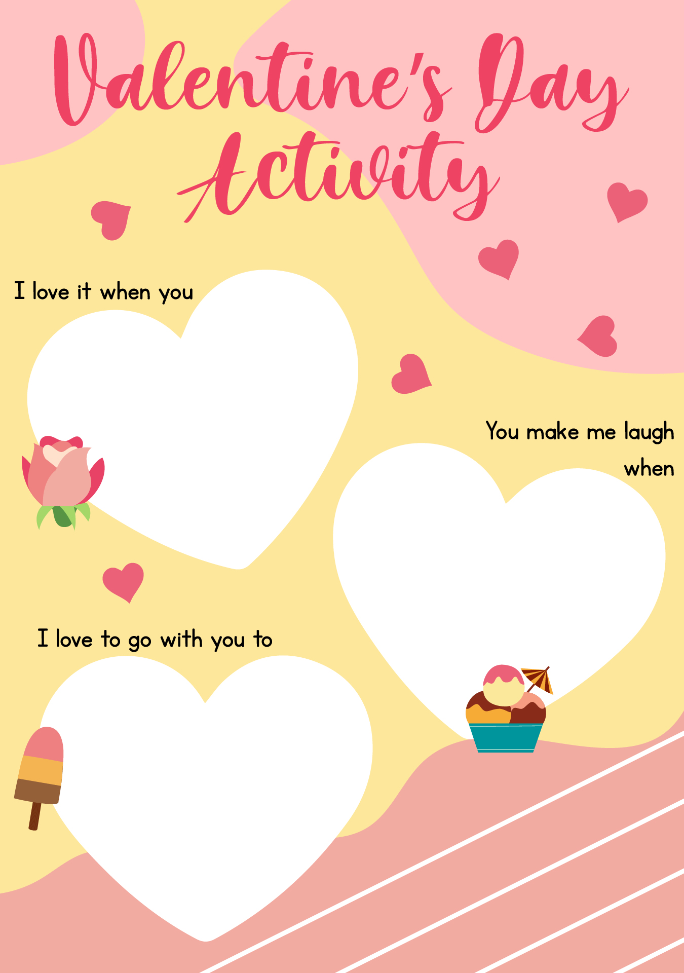 Printable Valentine Activities For Preschoolers