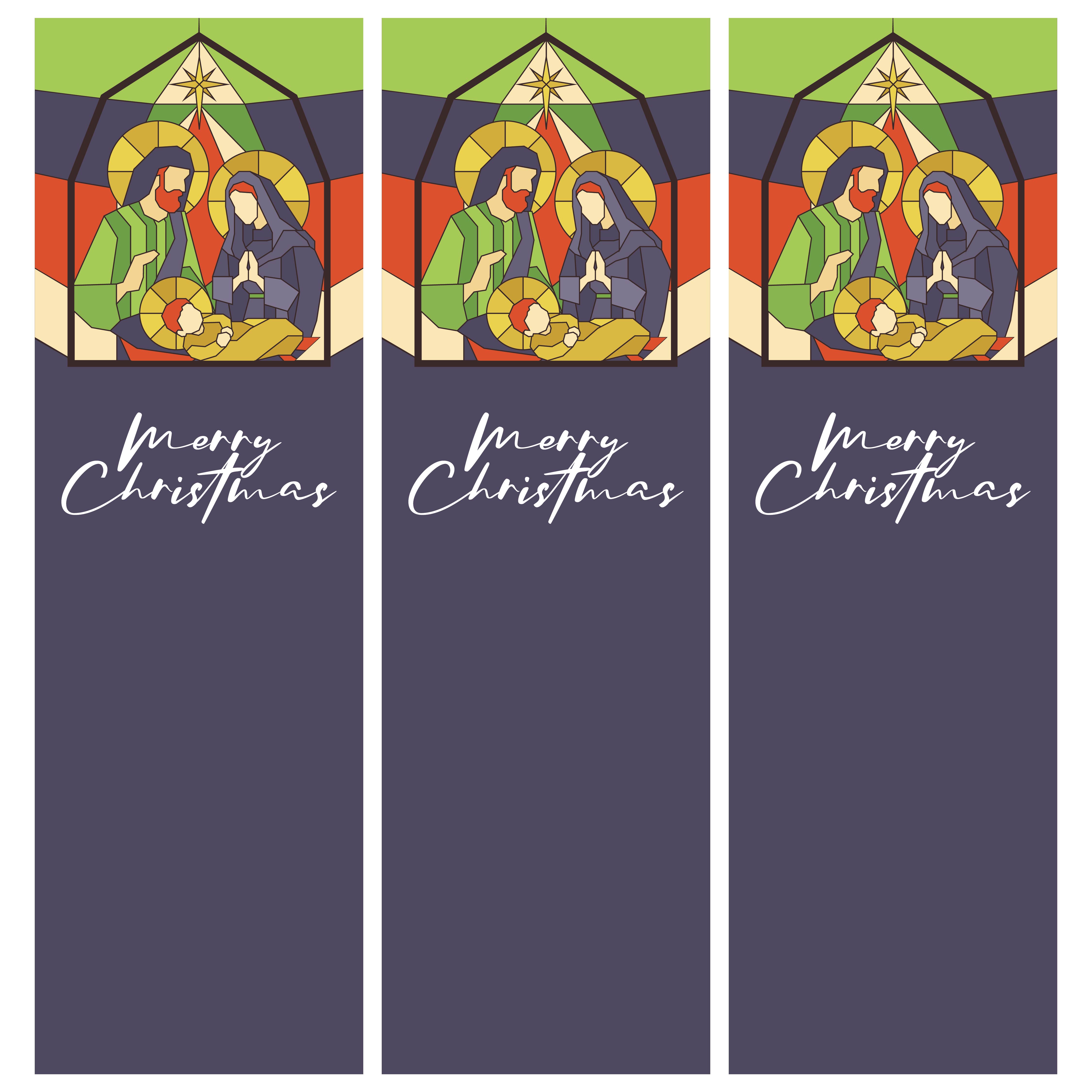 Religious Christmas Bookmark Template Free Printable