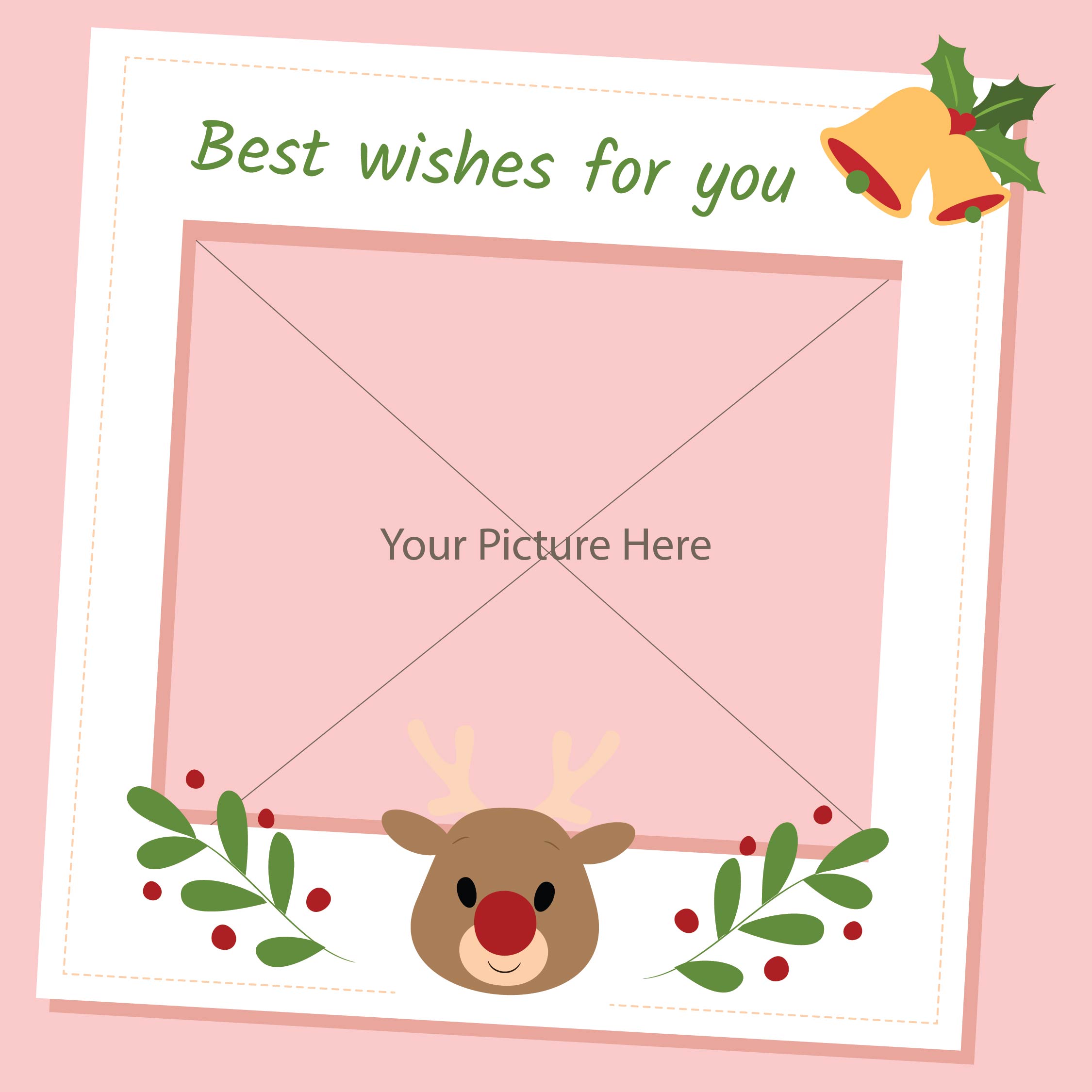 Christmas Coloring Pages Printable Photo Frames