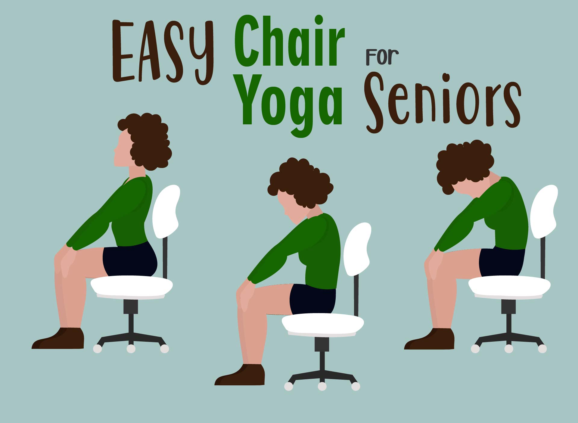 Yoga Poses For Seniors Printable