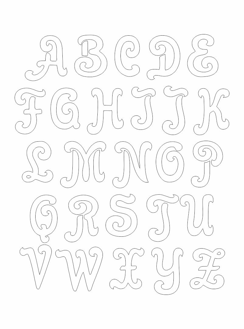 6 Best Free Printable Letter Stencils Designs Printablee Com