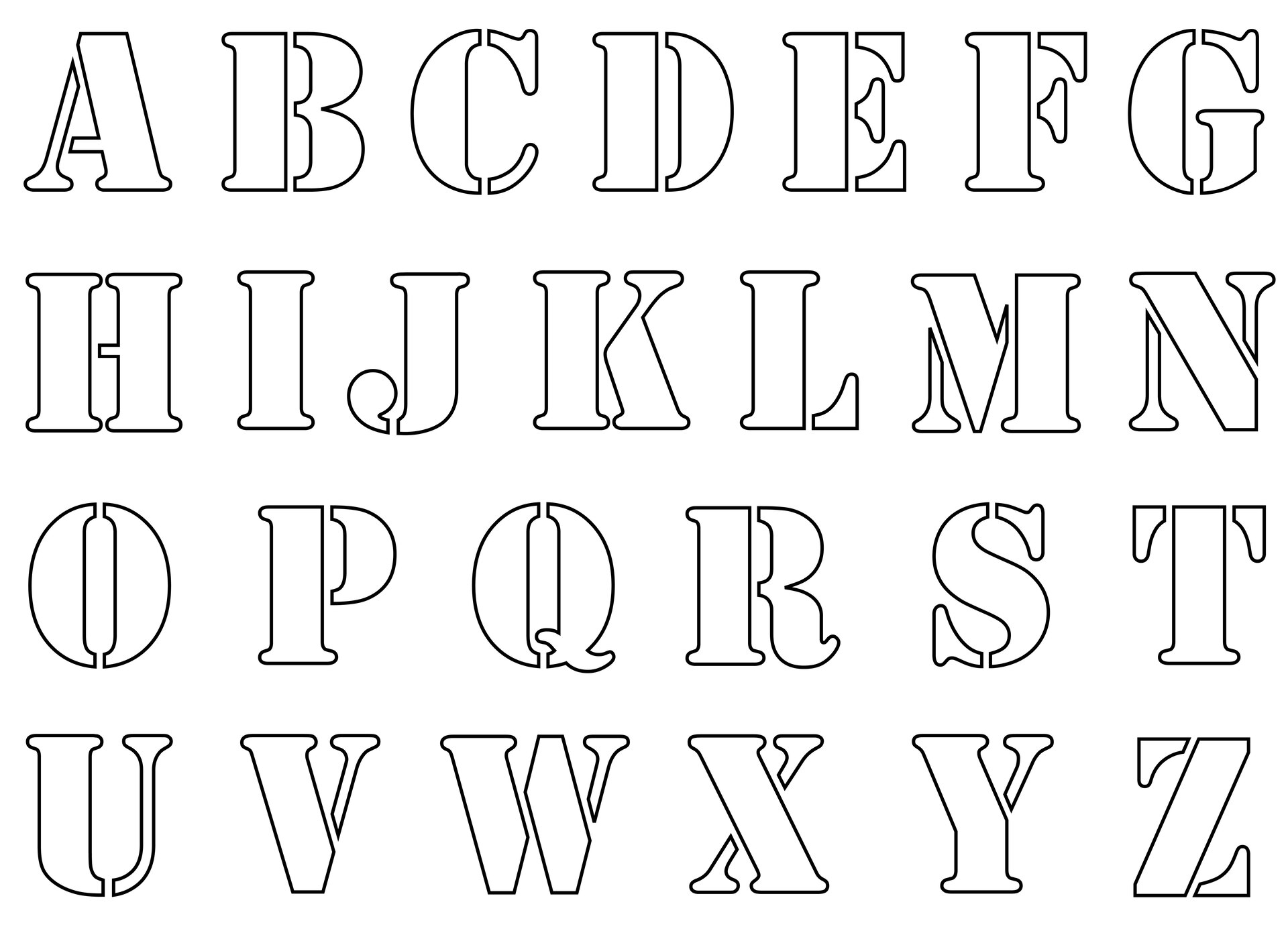 10-best-free-printable-letter-stencils-designs-printablee