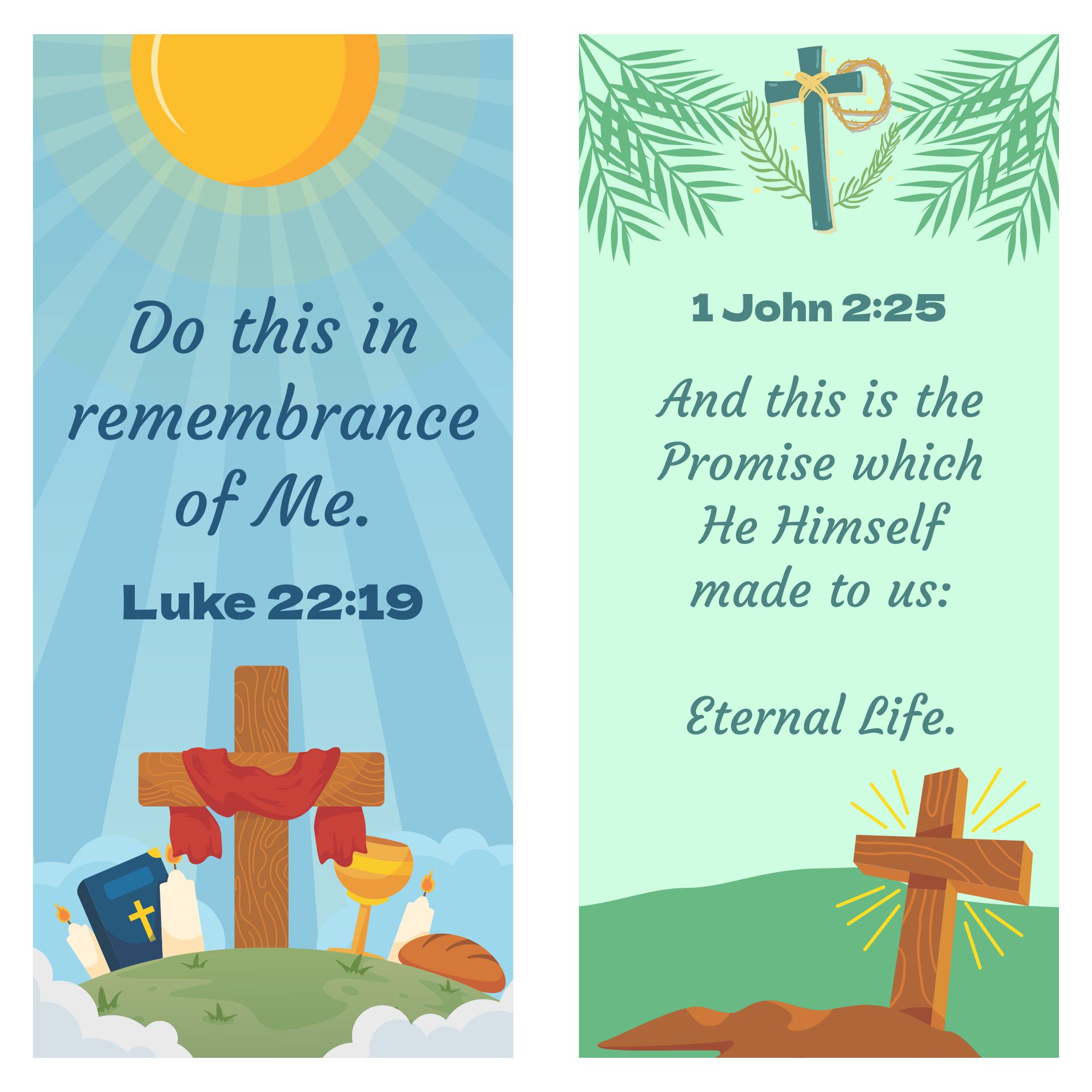 Easter Bookmarks Religious - 10 Free PDF Printables | Printablee
